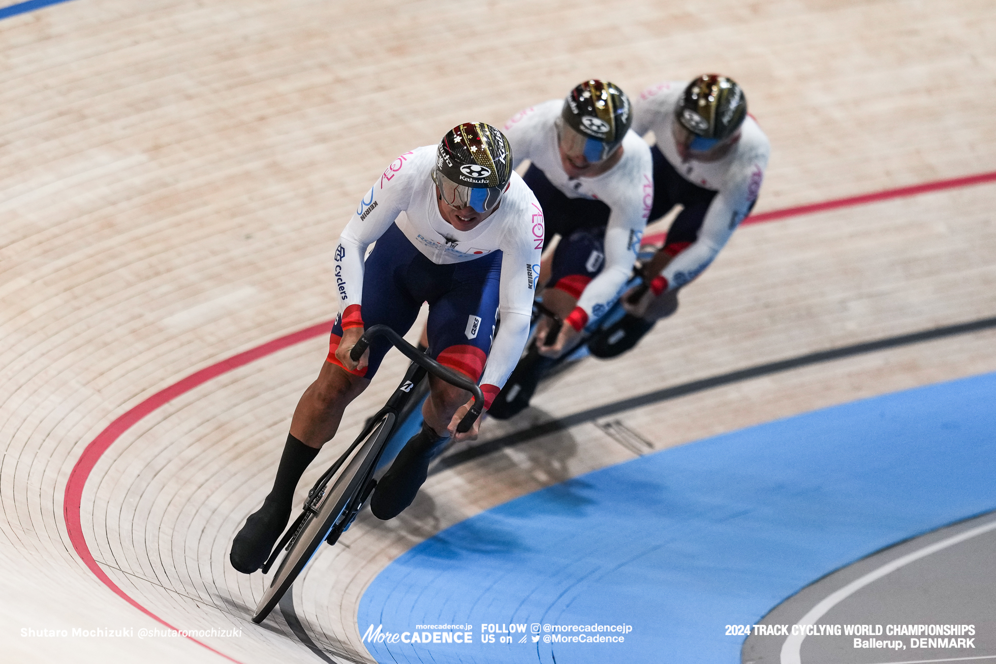 長迫吉拓, 太田海也, 小原佑太, JPN, 男子チームスプリント, Men's Team Sprint, 2024世界選手権トラック バレラップ, 2024 UCI CYCLING WORLD CHAMPIONSHIPS TRACK