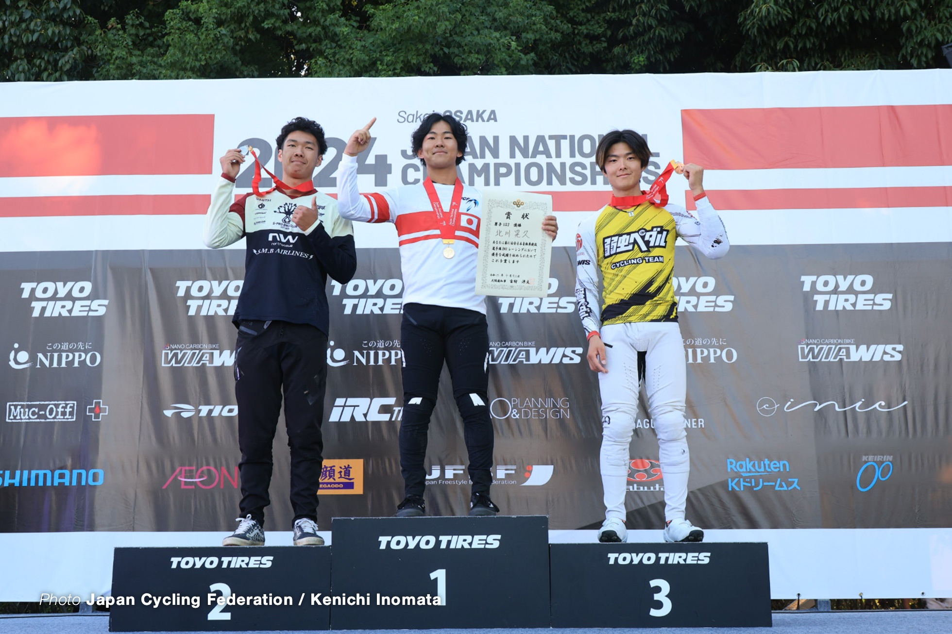 第41回BMXレーシング全日本選手権, 北川晃久, 島田壮, 中林凌大