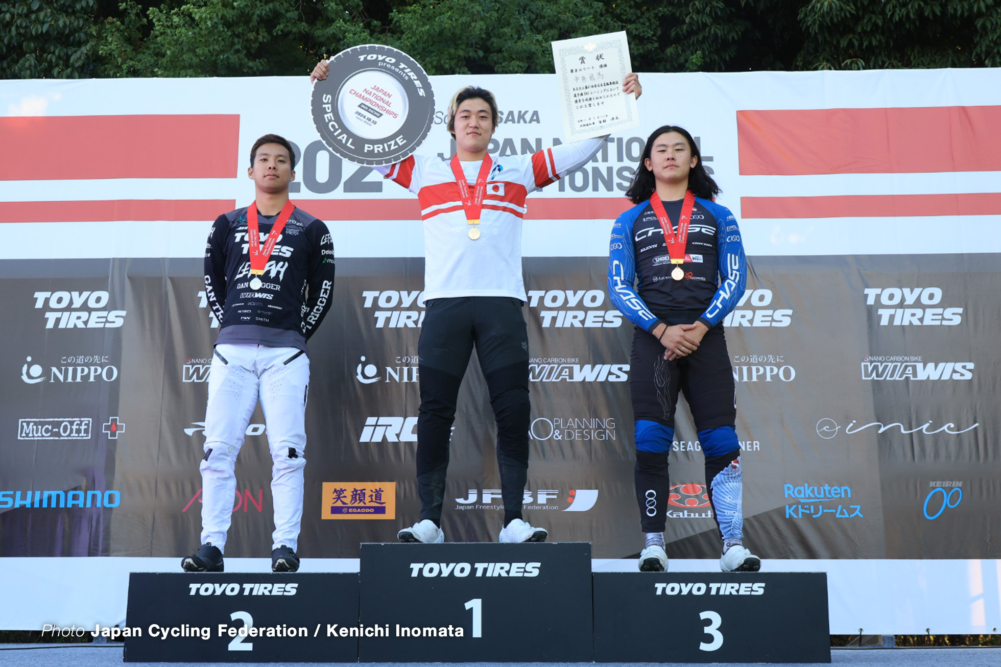 第41回BMXレーシング全日本選手権, 中井飛馬, 島田遼, 増田優一