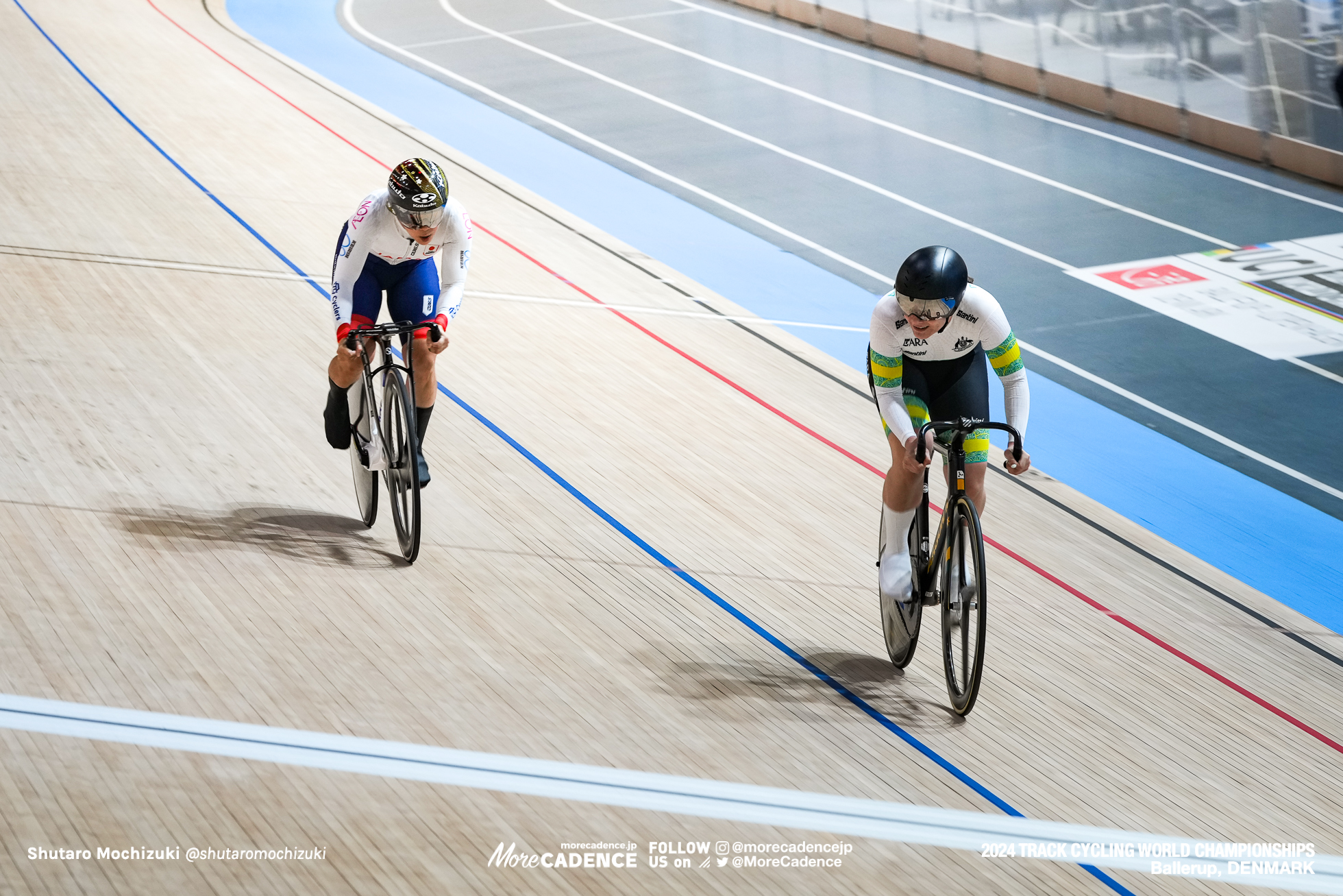 梅川風子,アレシア・マケイグ,Alessia Mccaig,女子スプリント 1回戦, Women's Sprint, 2024世界選手権トラック バレラップ, 2024 UCI CYCLING WORLD CHAMPIONSHIPS TRACK