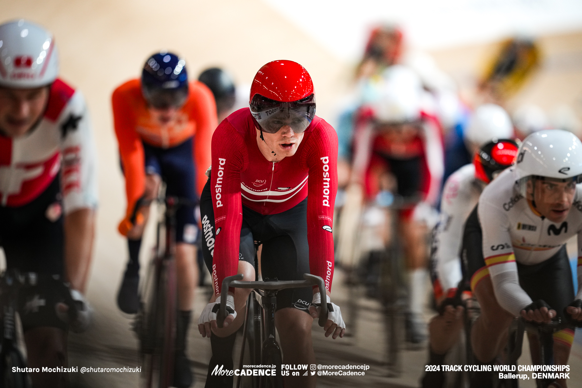 ニクラス・ラースン,Niklas Larsen,男子ポイントレース, Men's Points Race, 2024世界選手権トラック バレラップ, 2024 UCI CYCLING WORLD CHAMPIONSHIPS TRACK