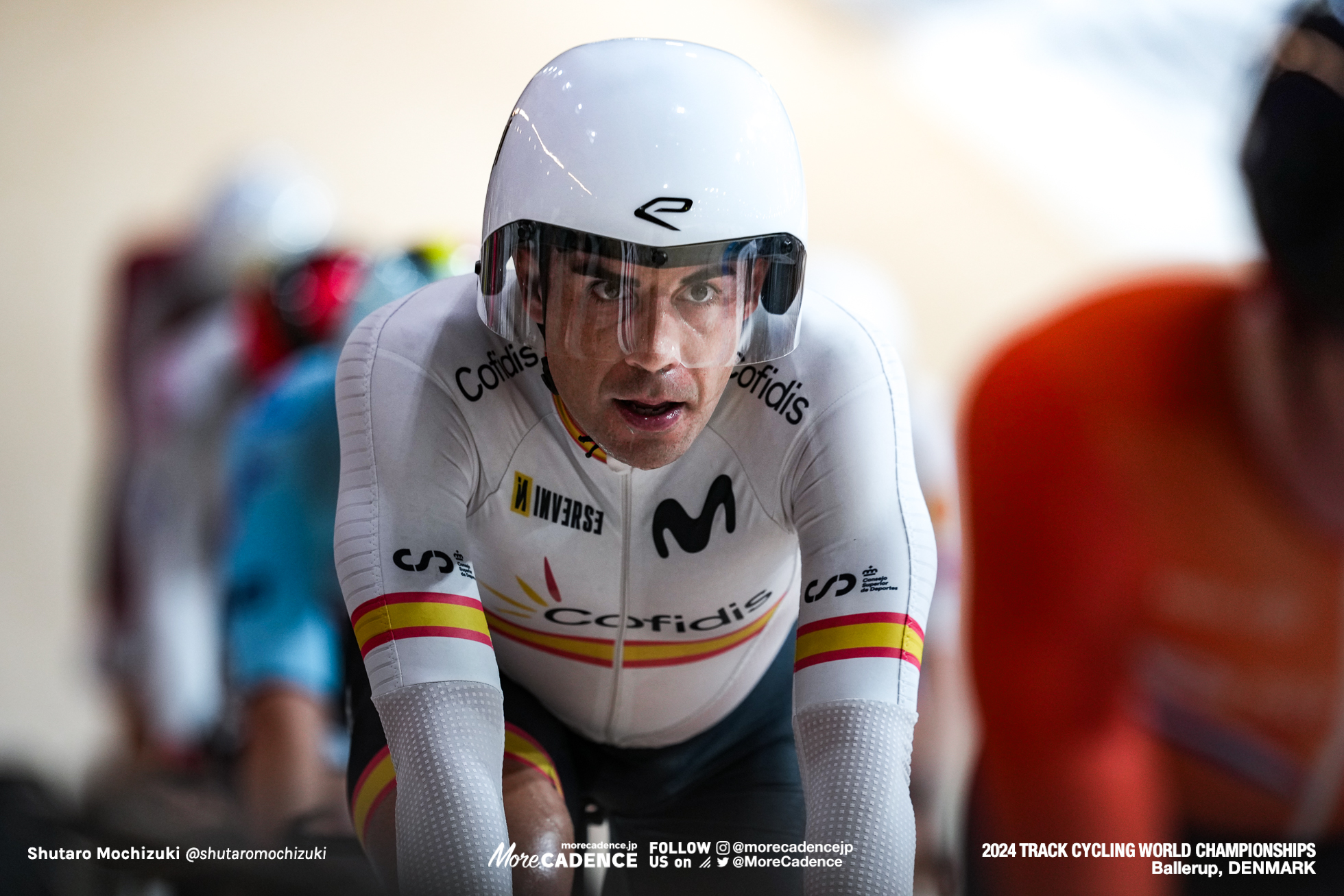 セバスチャン・モラ,Sebastian Mora Vedri,男子ポイントレース, Men's Points Race, 2024世界選手権トラック バレラップ, 2024 UCI CYCLING WORLD CHAMPIONSHIPS TRACK