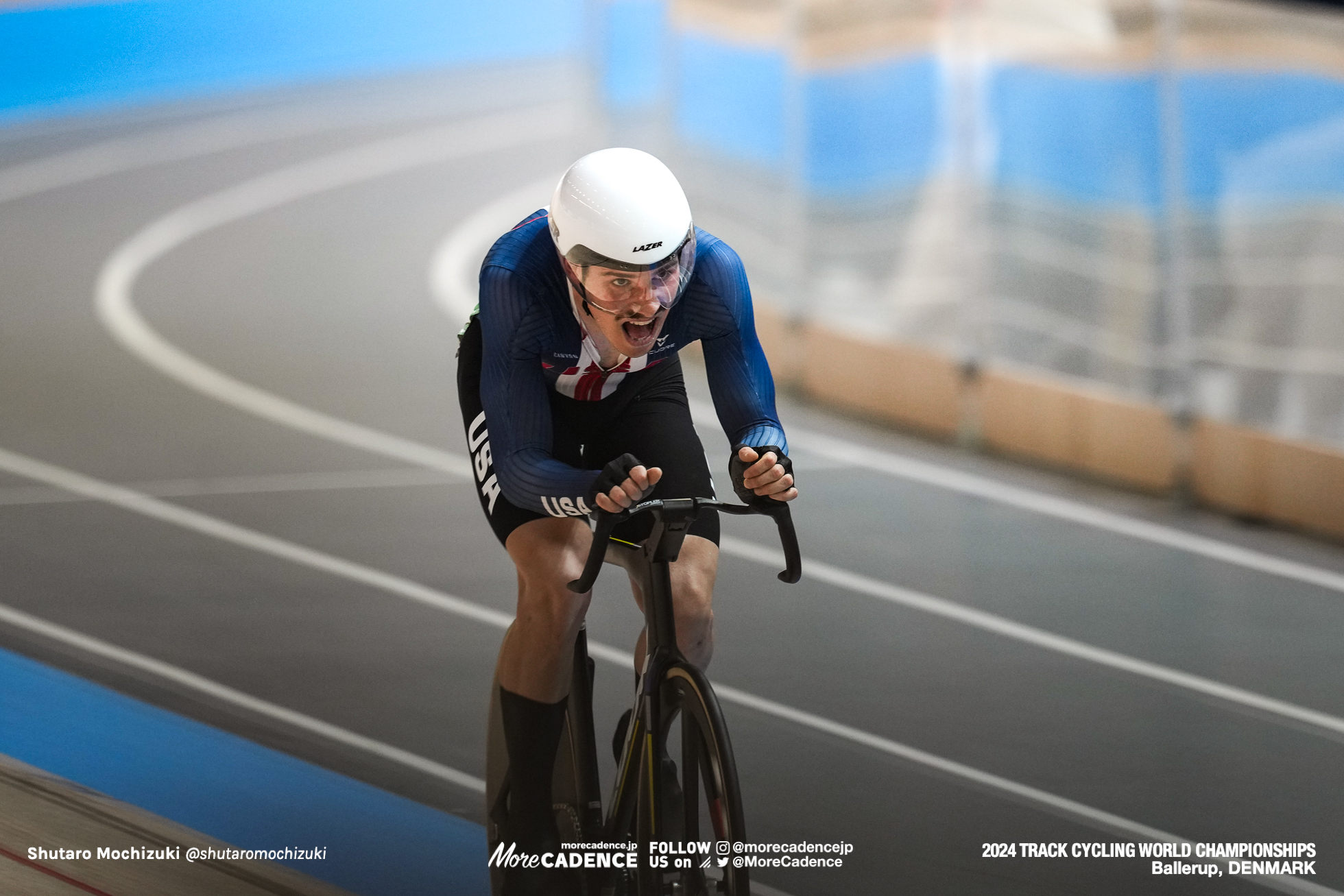 ピーター・ムーア,Peter Moore,男子ポイントレース, Men's Points Race, 2024世界選手権トラック バレラップ, 2024 UCI CYCLING WORLD CHAMPIONSHIPS TRACK