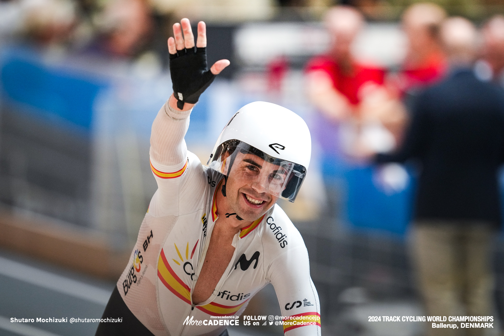 セバスチャン・モラ,Sebastian Mora Vedri,男子ポイントレース, Men's Points Race, 2024世界選手権トラック バレラップ, 2024 UCI CYCLING WORLD CHAMPIONSHIPS TRACK