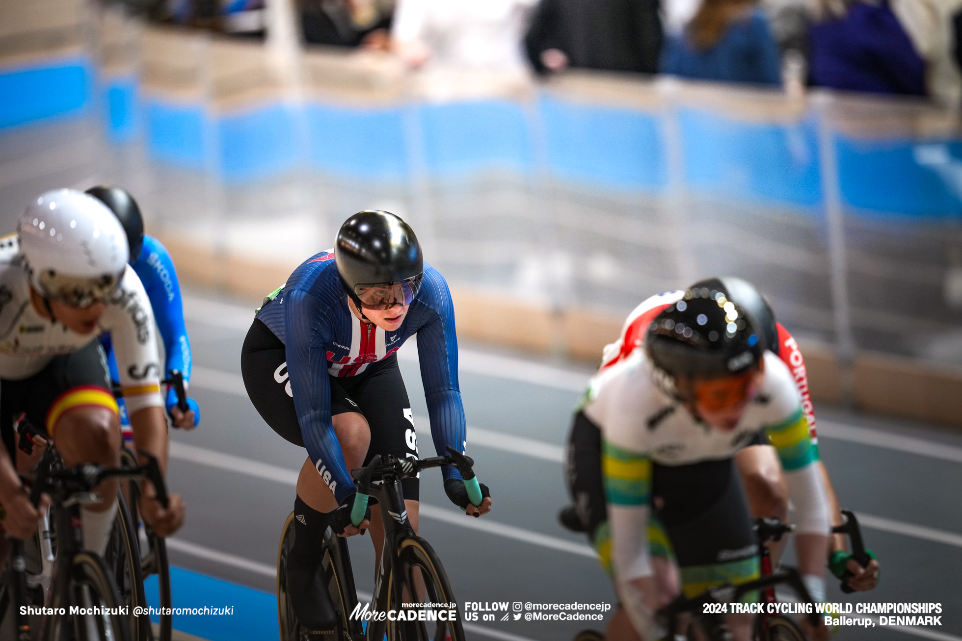 ジェニファー・バレンテ,Jennifer Valente,女子ポイントレース, Women's Points Race, 2024世界選手権トラック バレラップ, 2024 UCI CYCLING WORLD CHAMPIONSHIPS TRACK