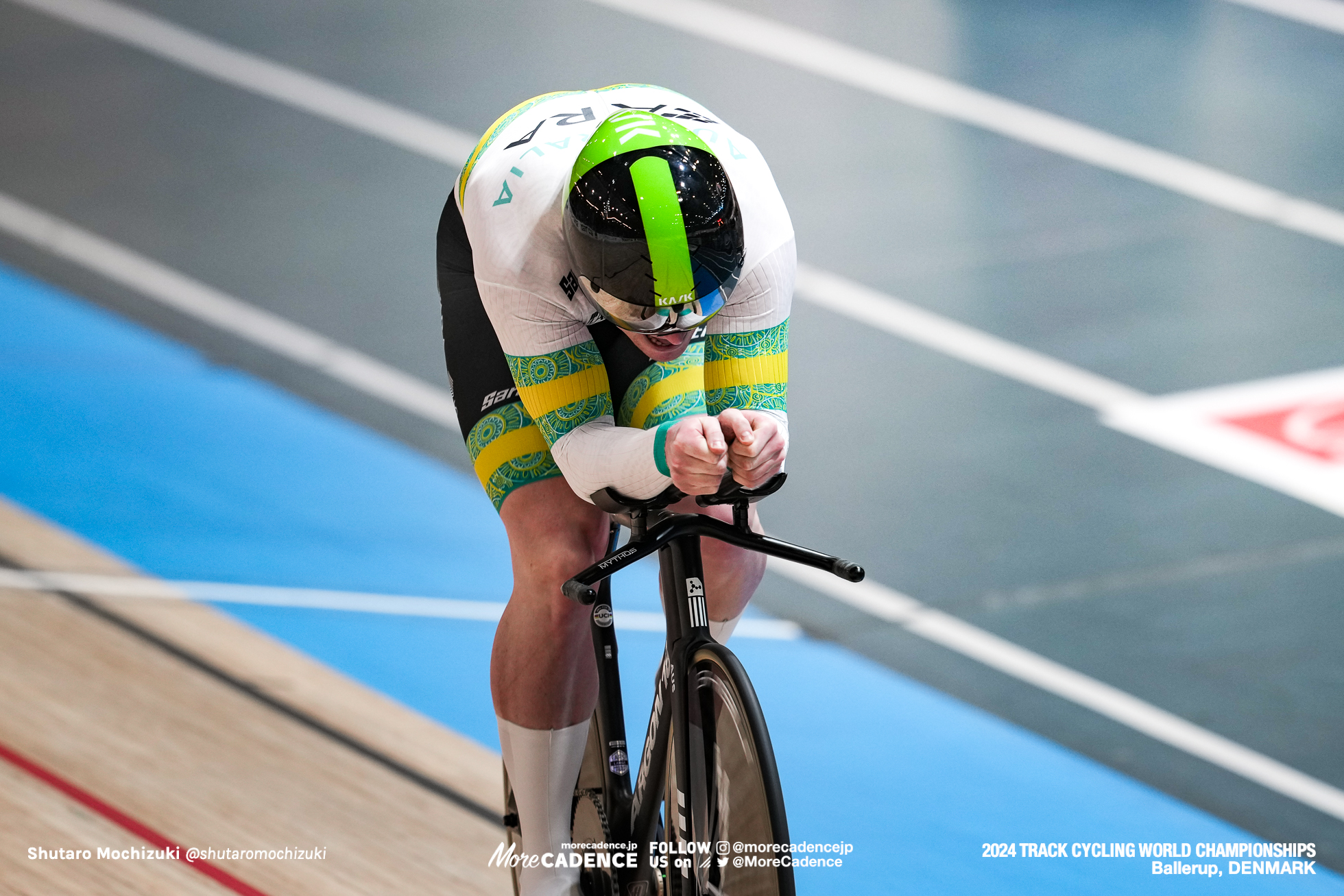 トーマス・コーニッシュ,Thomas Cornish,男子1kmTT, Men's 1km Time Trial, 2024世界選手権トラック バレラップ, 2024 UCI CYCLING WORLD CHAMPIONSHIPS TRACK