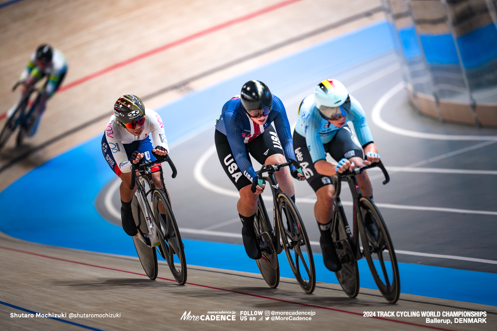 池田瑞紀,ジェニファー・バレンテ,Jennifer Valente,ロッテ・コペツキー,Lotte Kopecky,女子ポイントレース, Women's Points Race, 2024世界選手権トラック バレラップ, 2024 UCI CYCLING WORLD CHAMPIONSHIPS TRACK