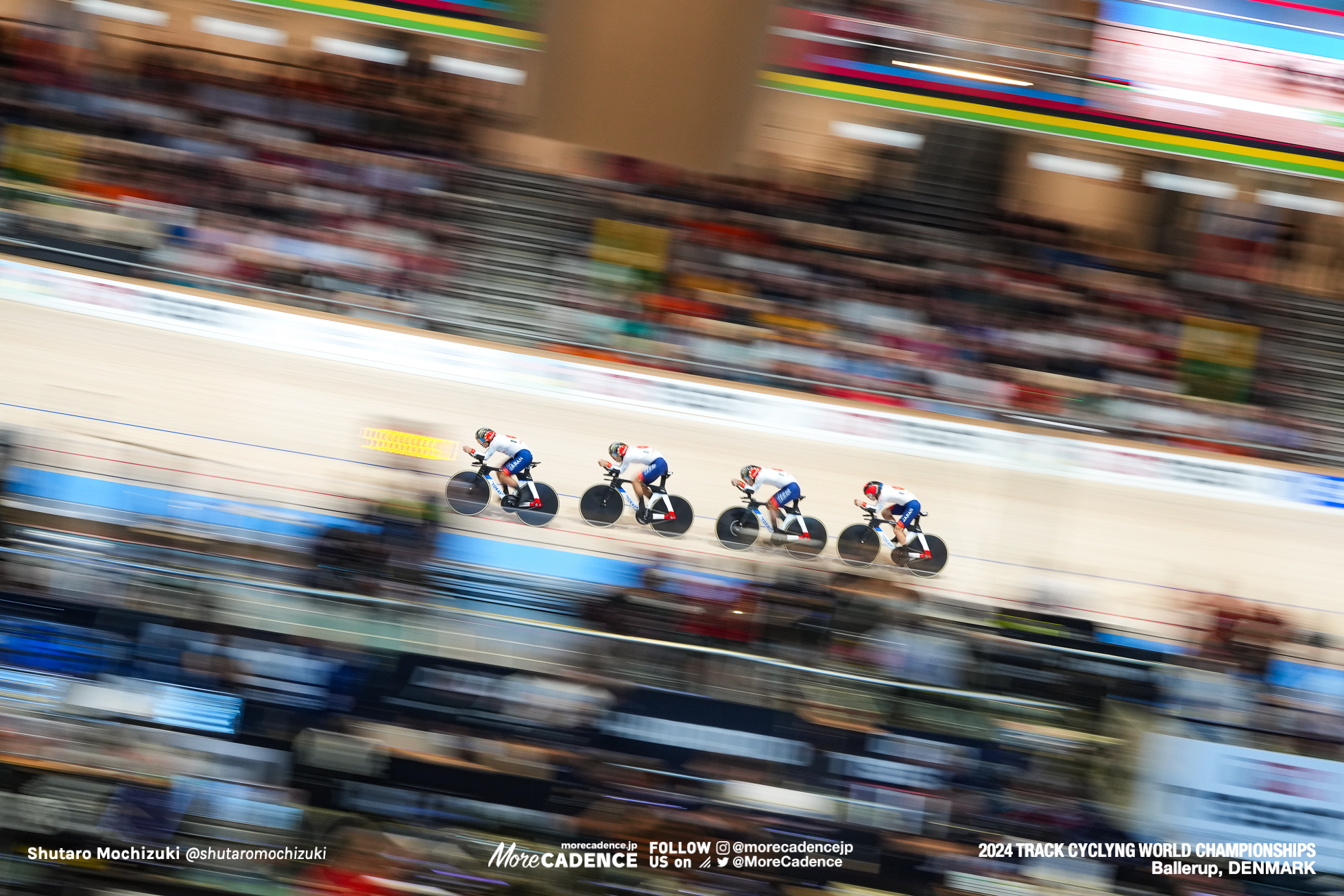 松田祥位, 今村駿介, 兒島直樹,窪木一茂,JPN, 男子チームパシュート, Men's Team Pursuit, 2024世界選手権トラック バレラップ, 2024 UCI CYCLING WORLD CHAMPIONSHIPS TRACK