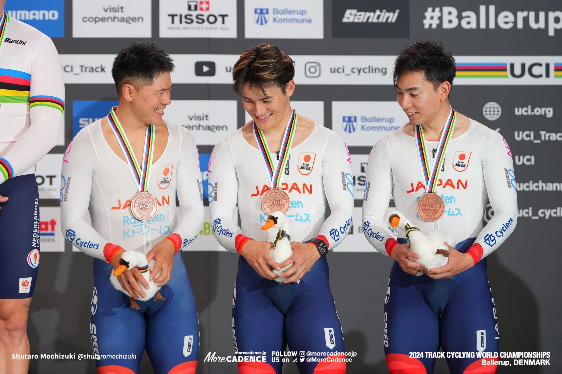 長迫吉拓, 太田海也, 小原佑太, JPN, 男子チームスプリント, Men's Team Sprint, 2024世界選手権トラック バレラップ, 2024 UCI CYCLING WORLD CHAMPIONSHIPS TRACK