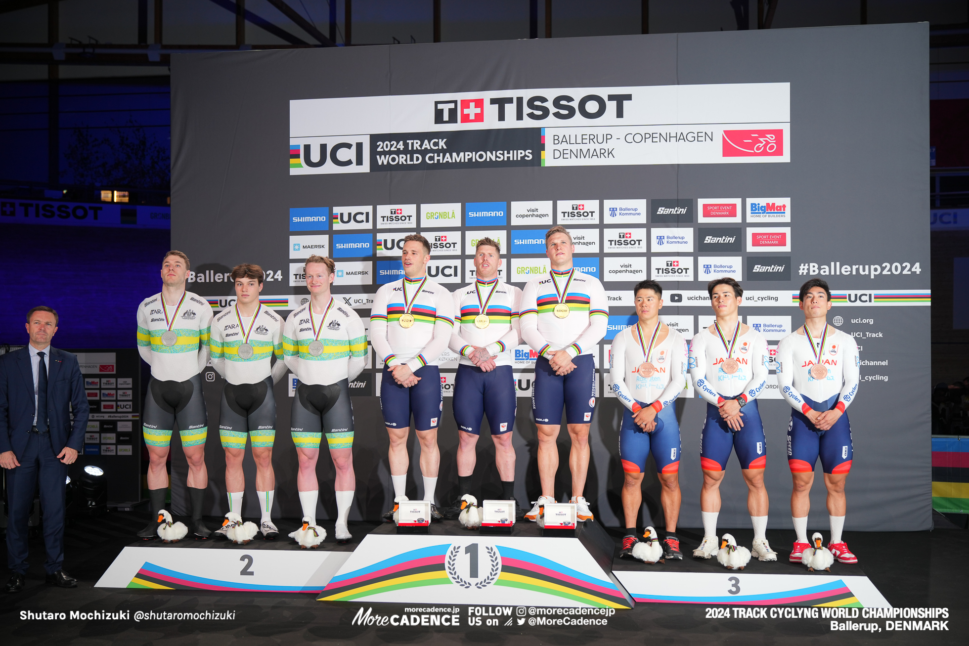 男子チームスプリント, Men's Team Sprint, 2024世界選手権トラック バレラップ, 2024 UCI CYCLING WORLD CHAMPIONSHIPS TRACKロイ・バンデンバーグ, van den BERG Roy, ハリー・ラブレイセン, LAVREYSEN Harrie, ジェフリー・ホーフラント, HOOGLAND Jeffrey, ライアン・エリオット, Ryan Elliott,トーマス・コーニッシュ, Thomas Cornish,レイ・ホフマン,Leigh Hoffman,長迫吉拓, 太田海也, 小原佑太,