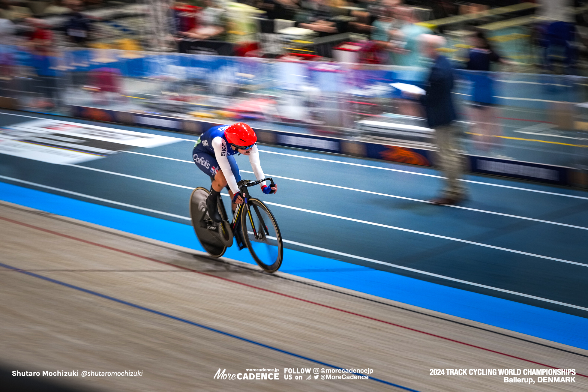 ヴィクトワール・ベルト,Victoire Berteau,女子ポイントレース, Women's Points Race, 2024世界選手権トラック バレラップ, 2024 UCI CYCLING WORLD CHAMPIONSHIPS TRACK