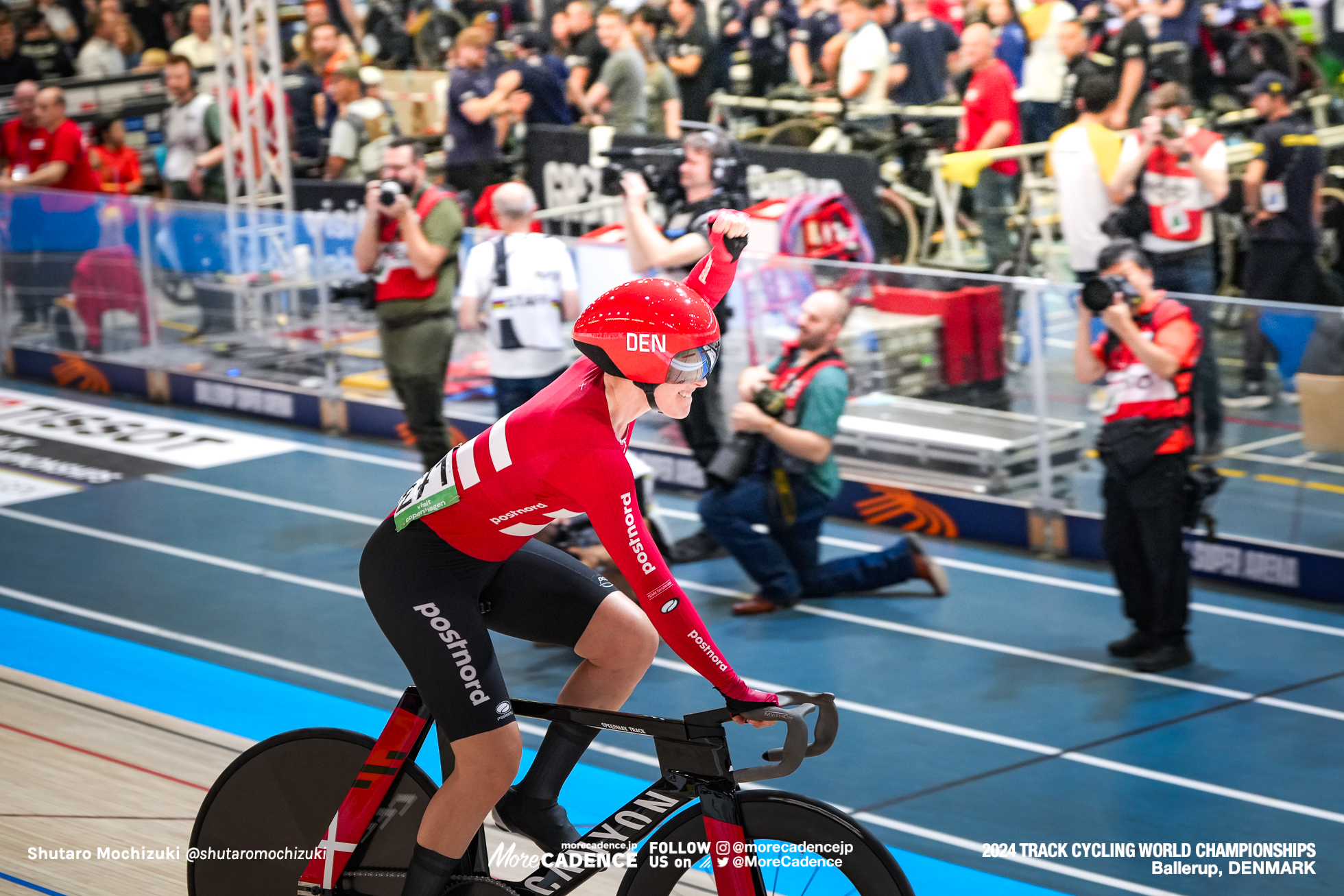 ジュリー・レス,Julie Leth, 女子ポイントレース, Women's Points Race, 2024世界選手権トラック バレラップ, 2024 UCI CYCLING WORLD CHAMPIONSHIPS TRACK