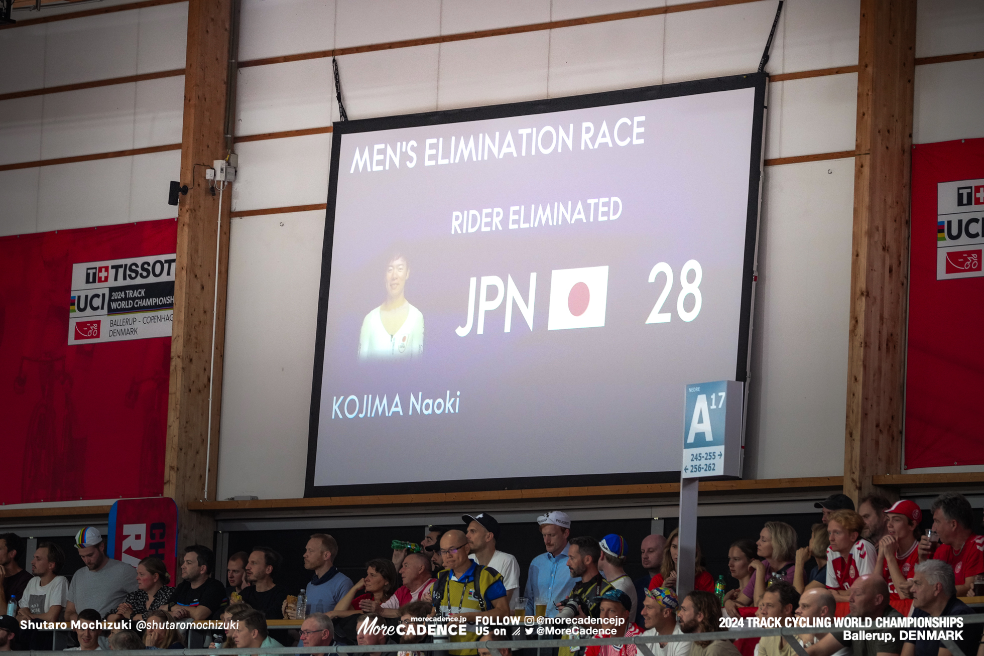 兒島直樹, JPN, 男子エリミネーション, Men's Elimination Race, 2024世界選手権トラック バレラップ, 2024 UCI CYCLING WORLD CHAMPIONSHIPS TRACK