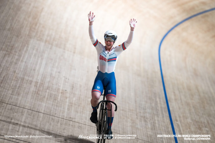 エマ・フィヌカン,Emma Finucane,女子スプリント 3位決定戦, Women's Sprint, 2024世界選手権トラック バレラップ, 2024 UCI CYCLING WORLD CHAMPIONSHIPS TRACK