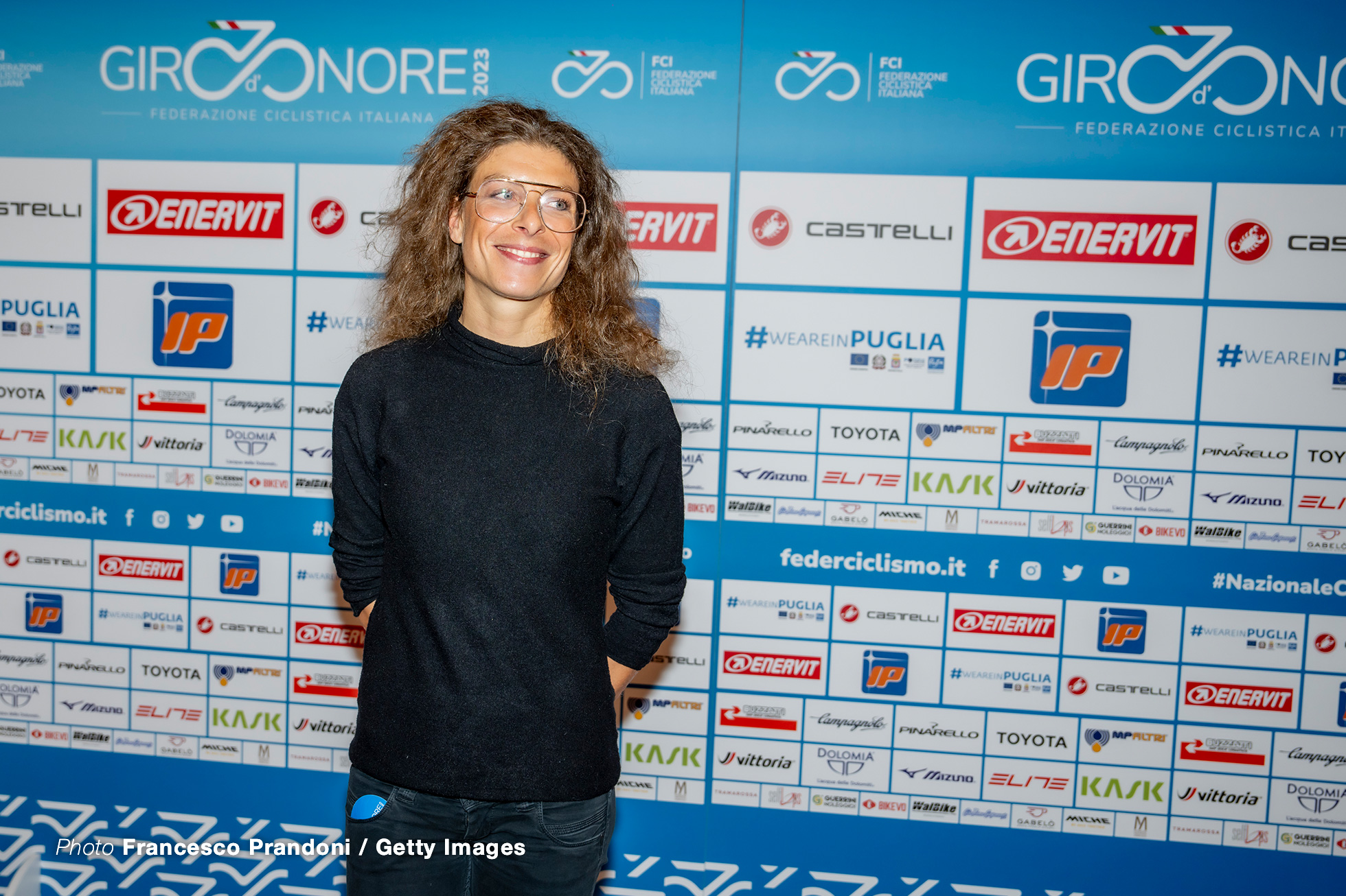 MILAN, ITALY - NOVEMBER 10: Vittoria Bussi attends the "Giro D'Onore" photocall at Teatro Manzoni on November 10, 2023 in Milan, Italy. (Photo by Francesco Prandoni/Getty Images)