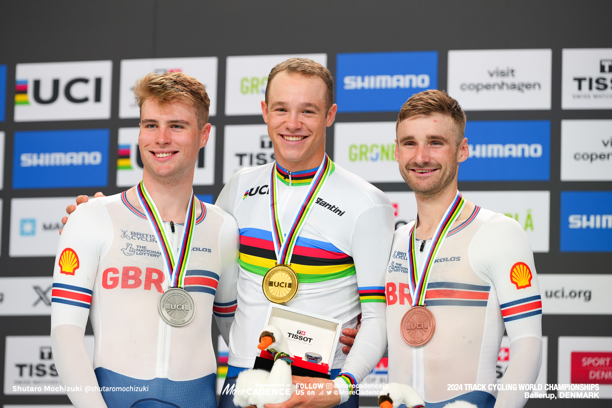 ジョシュ・カールトン,Josh Charlton,ジョナサン・ミラン,Jonathan Milan,ダニエル・ビッガム,Daniel Bigham,男子個人パシュート, Men's Individual Pursuit, 2024世界選手権トラック バレラップ, 2024 UCI CYCLING WORLD CHAMPIONSHIPS TRACK