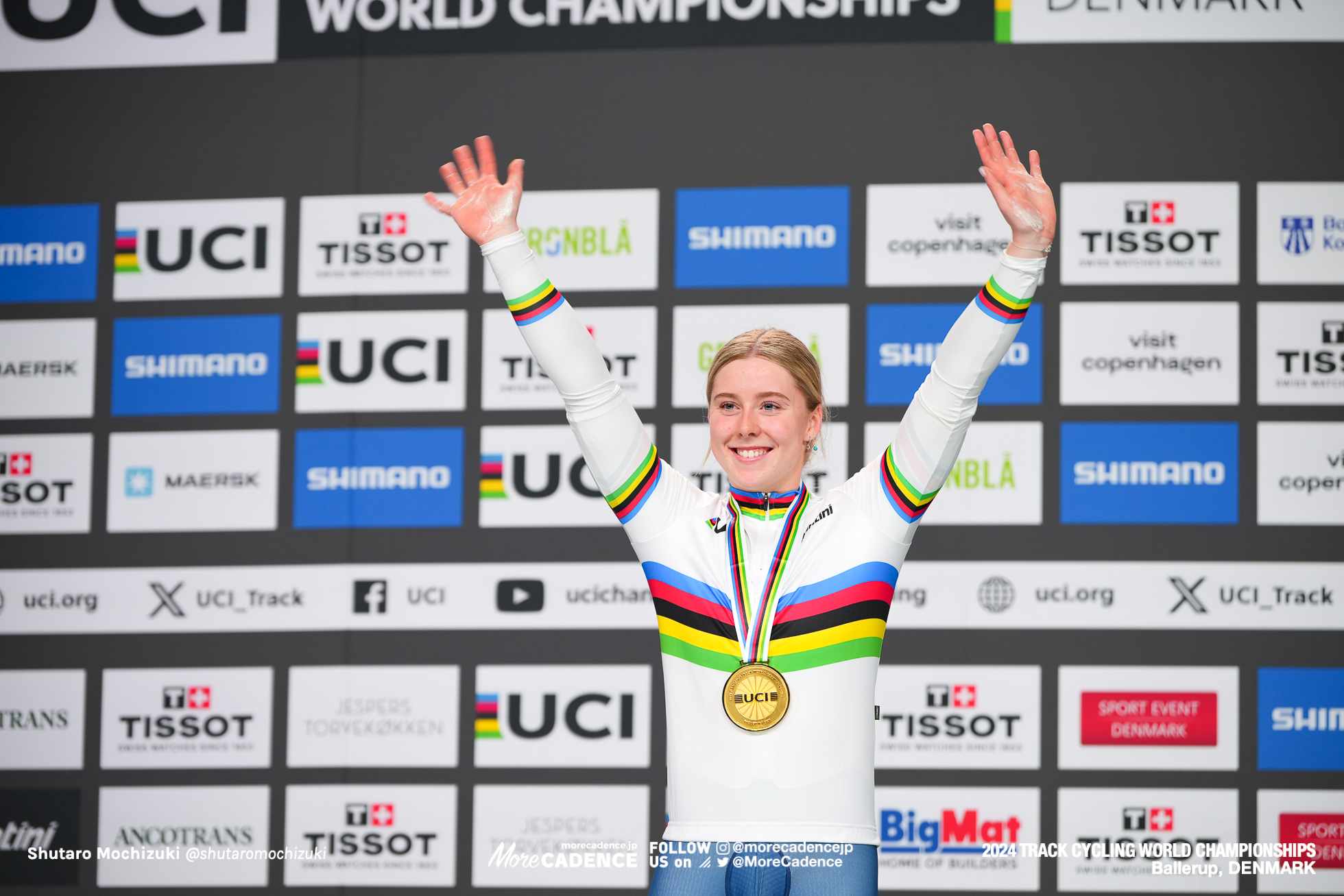 エマ・フィヌカン,Emma Finucane,女子スプリント 3位決定戦, Women's Sprint, 2024世界選手権トラック バレラップ, 2024 UCI CYCLING WORLD CHAMPIONSHIPS TRACK