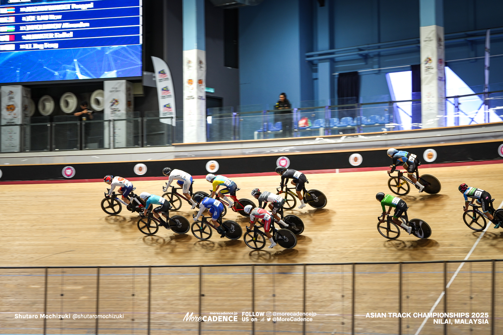 男子オムニアム, MEN'S Omnium, 2025アジア選手権トラック, 2025 ASIAN TRACK CYCLING CHAMPIONSHIPS, Nilai, Malaysia