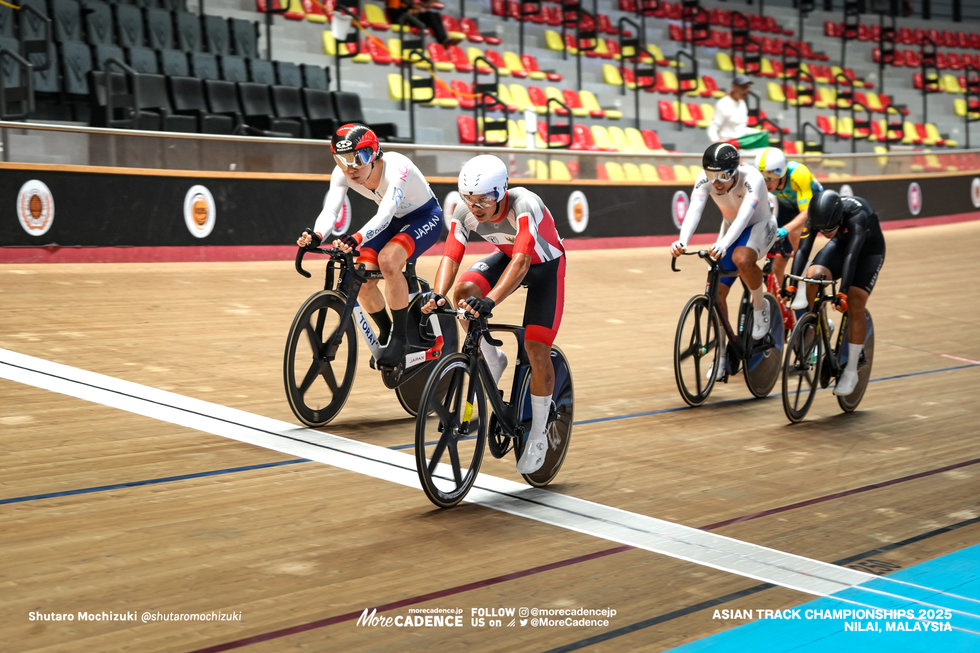 男子オムニアム, MEN'S Omnium, 2025アジア選手権トラック, 2025 ASIAN TRACK CYCLING CHAMPIONSHIPS, Nilai, Malaysia