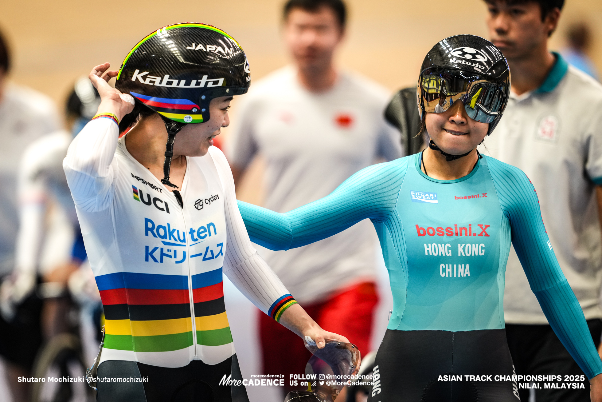 佐藤水菜, SATO MINA, 楊礎搖 イェン・チョーユ,Yeung Cho Yiu,女子ケイリン , Women’s Keirin,2025アジア選手権トラック, 2025 ASIAN TRACK CYCLING CHAMPIONSHIPS, Nilai, Malaysia