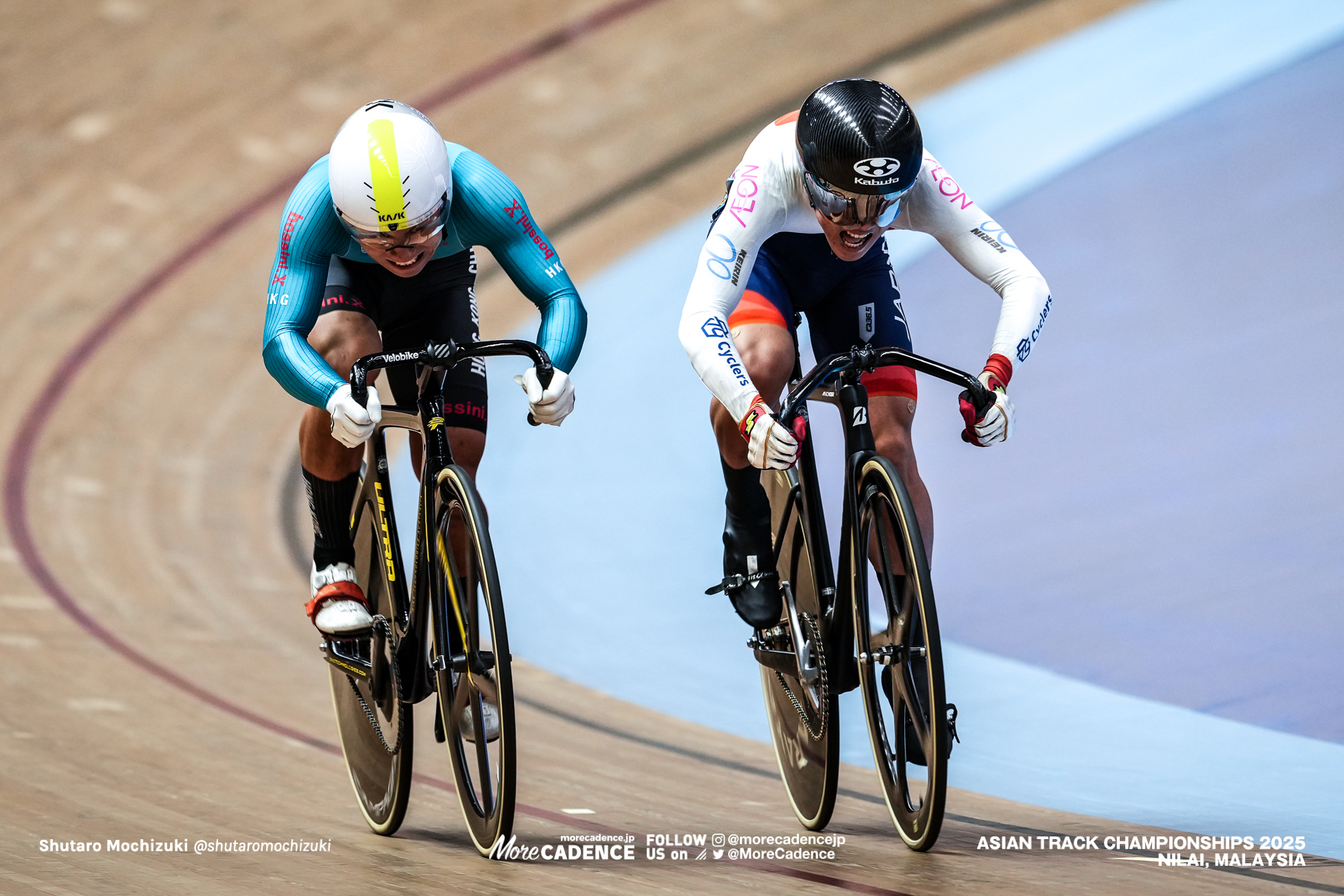 清水 快晟,SHIMIZU Kaisei,カナワット・チュアタハン,CHUATHAHAN Kanawat,男子スプリント 予選, MEN'S Sprint Qualification 200mFTT, 2025アジア選手権トラック, 2025 ASIAN TRACK CYCLING CHAMPIONSHIPS, Nilai, Malaysia