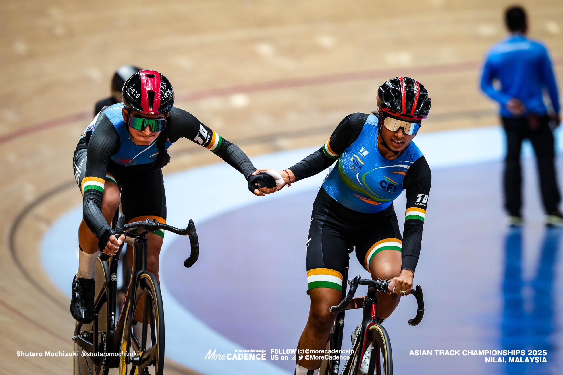 メナクシ・メナクシ,MEENAKSHI Meenakshi,スウェスティ・シン,SINGH Swasti,女子マディソン, WOMEN'S Madison, 2025アジア選手権トラック, 2025 ASIAN TRACK CYCLING CHAMPIONSHIPS, Nilai, Malaysia