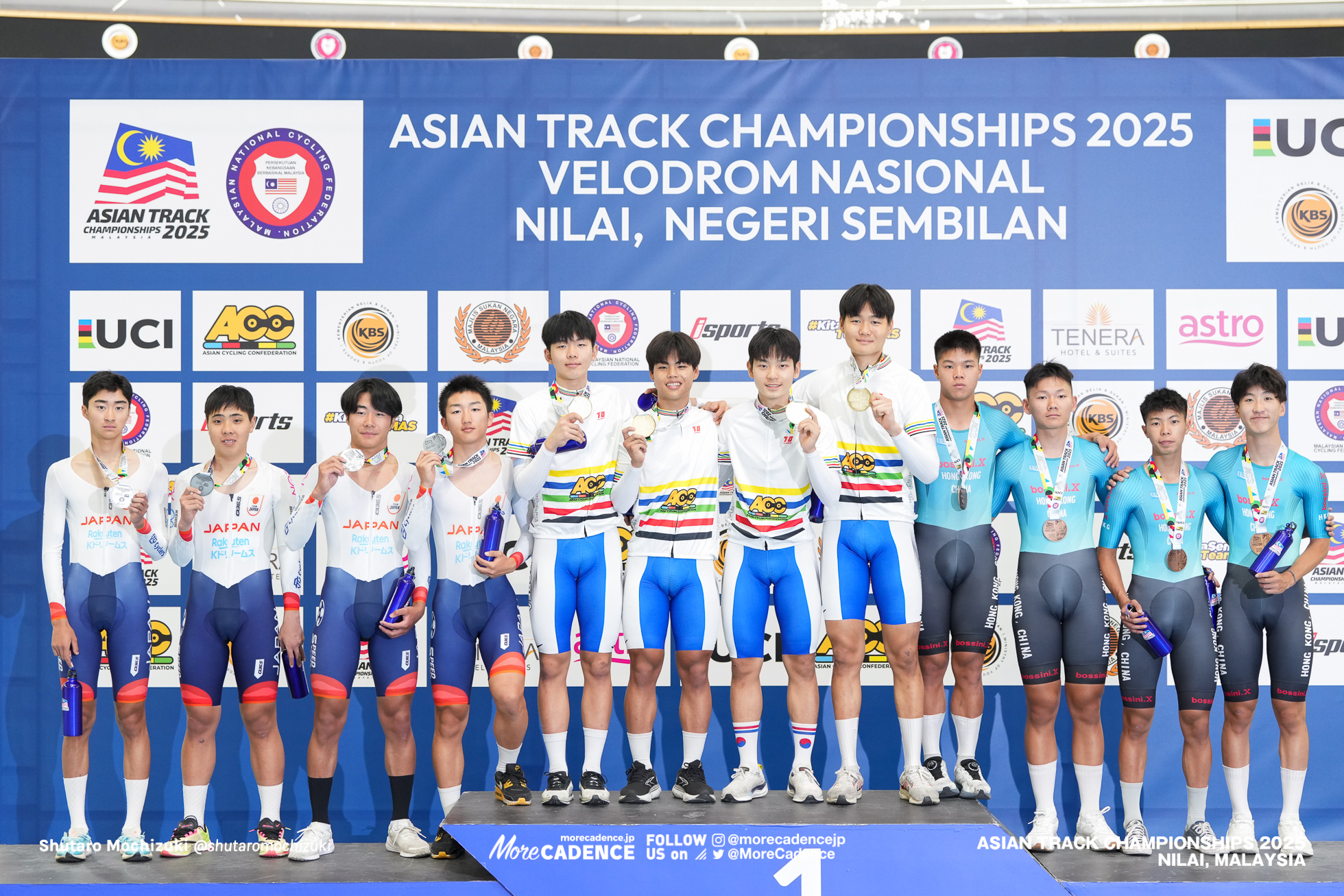 男子チームパシュート, 2025アジア選手権トラック ジュニア, 2025 ASIAN TRACK CYCLING CHAMPIONSHIPS JUNIOR, Nilai, Malaysia