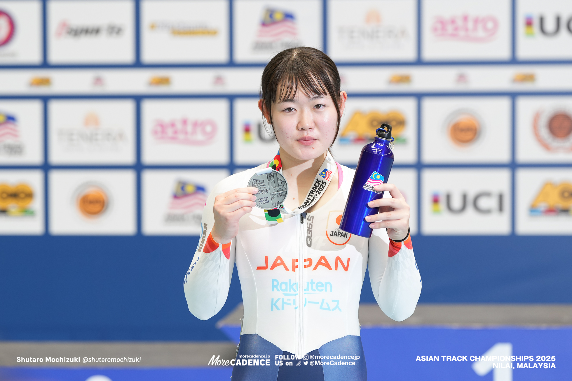 西原夕華, NISHIHARA, 2025アジア選手権トラック, 2025 ASIAN TRACK CYCLING CHAMPIONSHIPS, Nilai, Malaysia