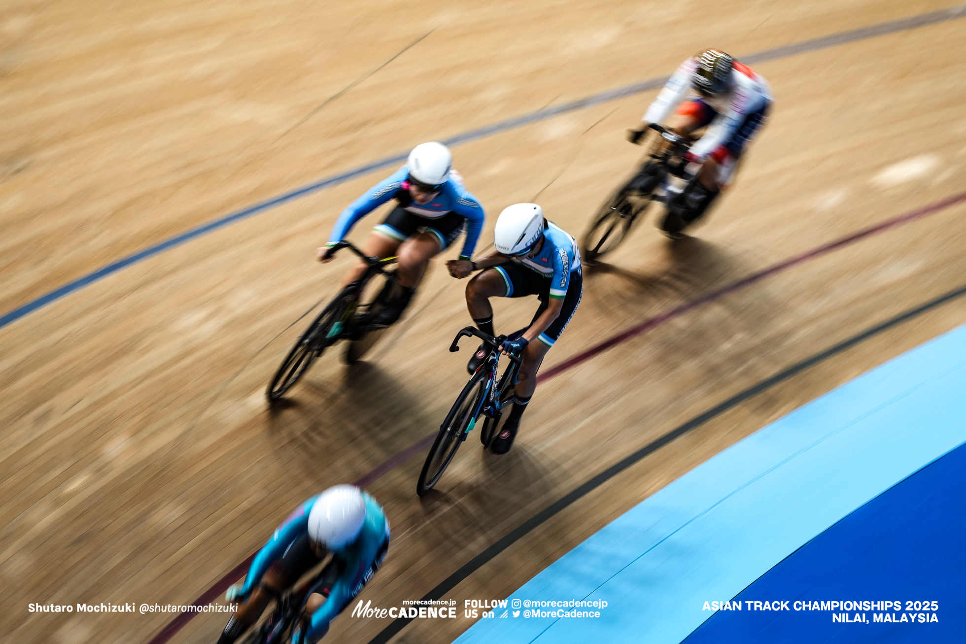 ナフォサット・コジエバ,KOZIEVA Nafosat,アザル・リザエバ,RIZAEVA Asal,女子マディソン, WOMEN'S Madison, 2025アジア選手権トラック, 2025 ASIAN TRACK CYCLING CHAMPIONSHIPS, Nilai, Malaysia