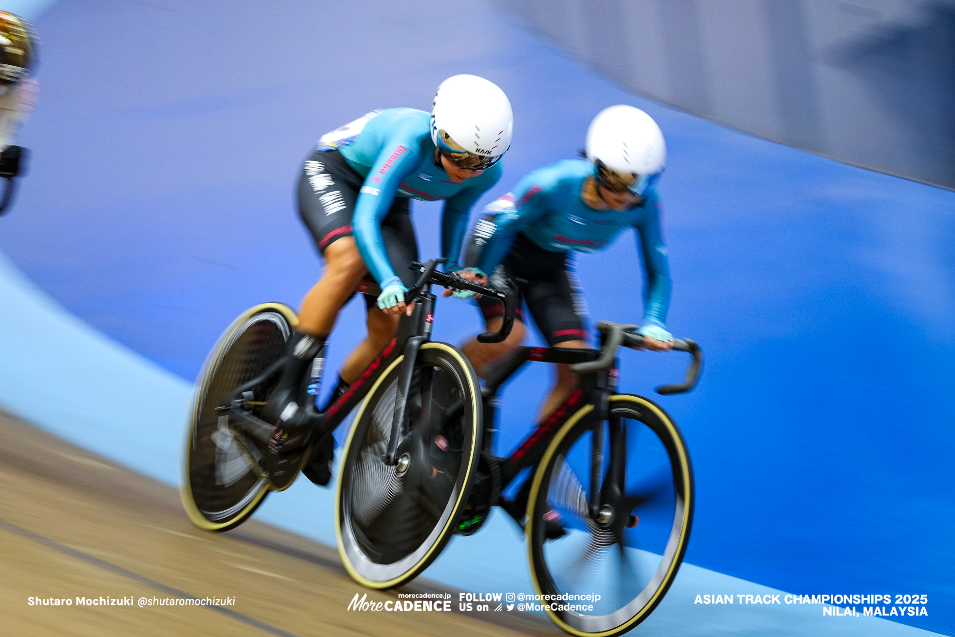 ナフォサット・コジエバ,KOZIEVA Nafosat,アザル・リザエバ,RIZAEVA Asal,女子マディソン, WOMEN'S Madison, 2025アジア選手権トラック, 2025 ASIAN TRACK CYCLING CHAMPIONSHIPS, Nilai, Malaysia