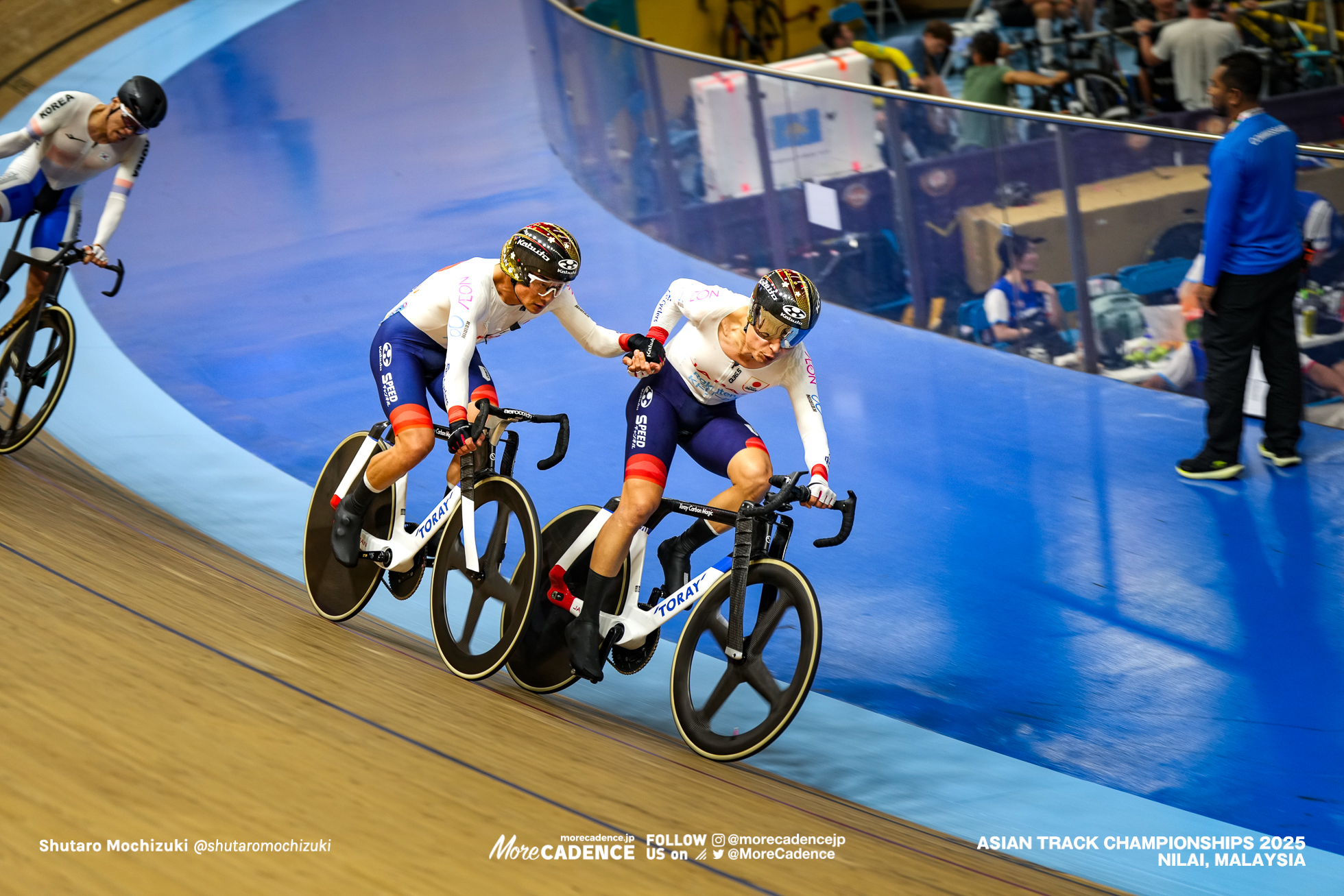 橋本英也, HASHIMOTO Eiya, 窪木一茂, KUBOKI Kazushige, 男子マディソン, MEN'S Madison, 2025アジア選手権トラック, 2025 ASIAN TRACK CYCLING CHAMPIONSHIPS, Nilai, Malaysia