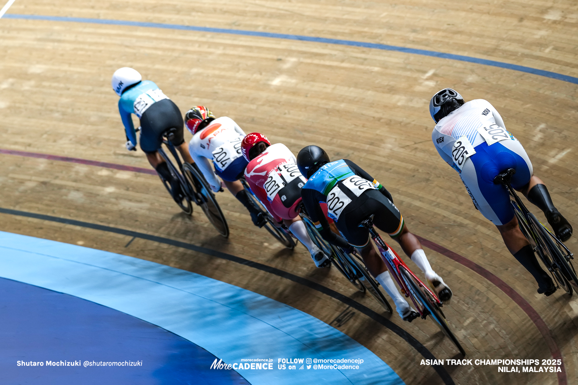 女子オムニアム, WOMEN'S Omnium, 2025アジア選手権トラック, 2025 ASIAN TRACK CYCLING CHAMPIONSHIPS, Nilai, Malaysia