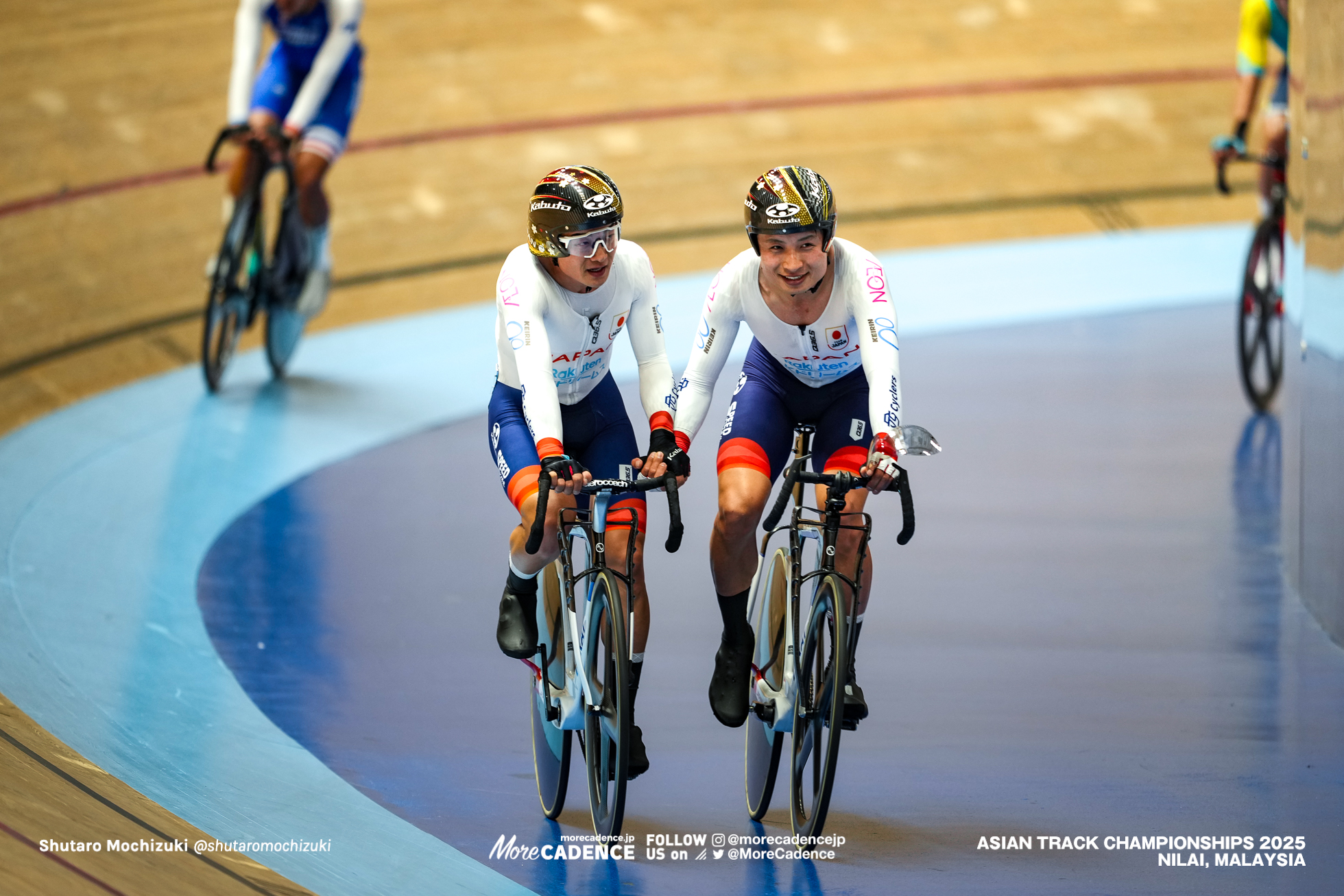 橋本英也, HASHIMOTO Eiya, 窪木一茂, KUBOKI Kazushige, 男子マディソン, MEN'S Madison, 2025アジア選手権トラック, 2025 ASIAN TRACK CYCLING CHAMPIONSHIPS, Nilai, Malaysia