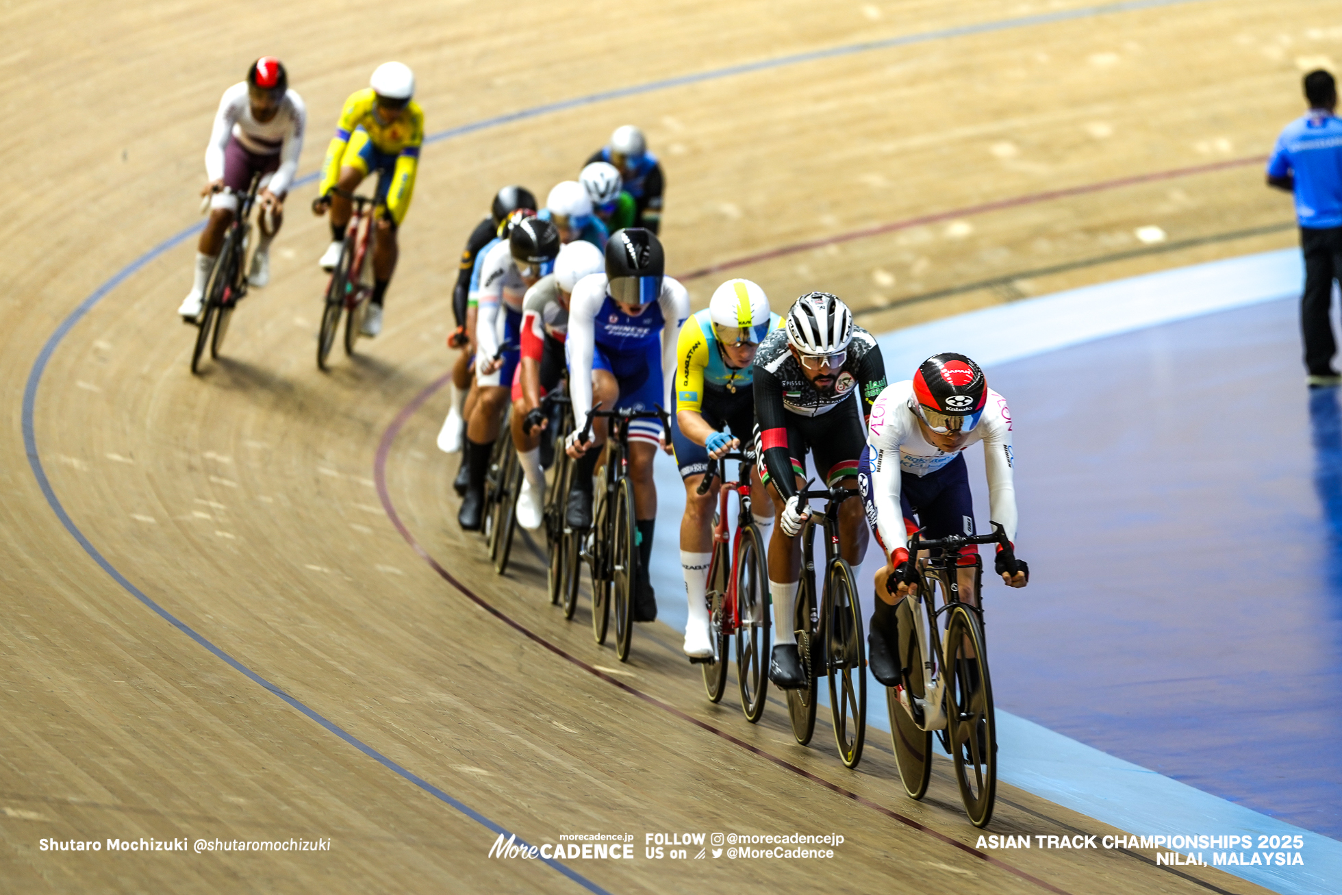 男子オムニアム, MEN'S Omnium, 2025アジア選手権トラック, 2025 ASIAN TRACK CYCLING CHAMPIONSHIPS, Nilai, Malaysia