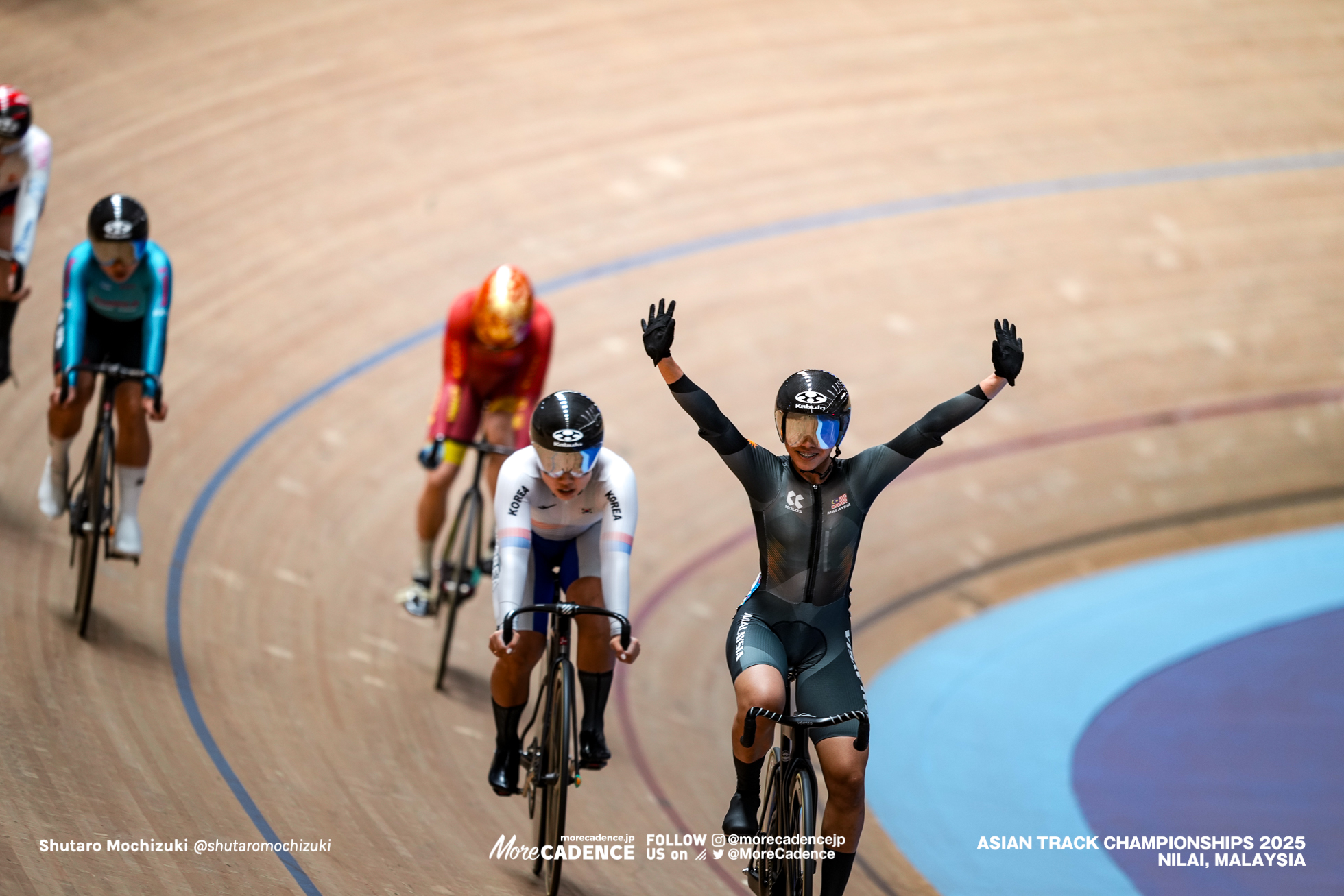 ニューラル・モフダスリ,Nurul Izzah Izzati Mohd Asri,キム・ヘウン,KIM Haeun,女子ケイリン , Women’s Keirin,2025アジア選手権トラック, 2025 ASIAN TRACK CYCLING CHAMPIONSHIPS, Nilai, Malaysia