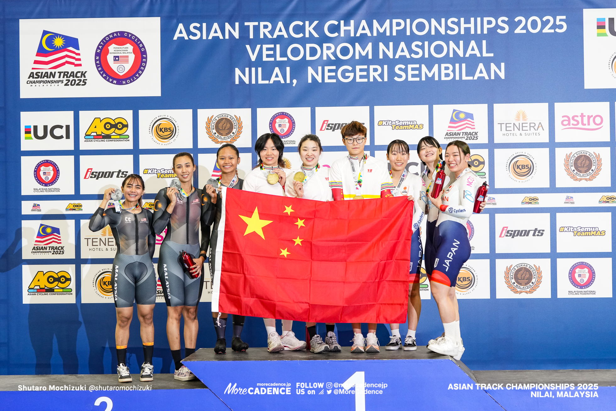 女子チームスプリント, WOMEN'S Team Sprint, 2025アジア選手権トラック, 2025 ASIAN TRACK CYCLING CHAMPIONSHIPS, Nilai, Malaysia