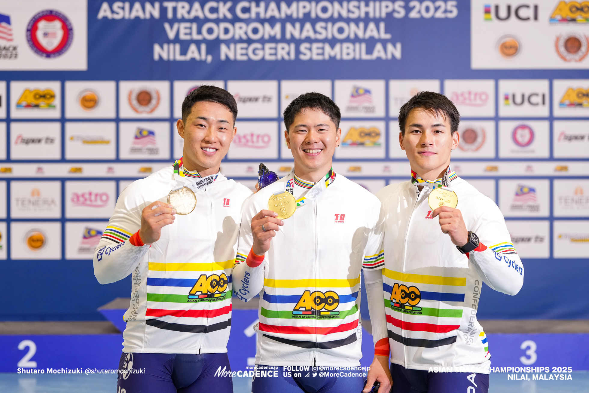 長迫吉拓, NAGASAKO Yoshitaku, 太田海也, OTA Kaiya, 中野慎詞,Nakano Shinji,,JPN, 男子チームスプリント, MEN'S Team Sprint, 2025アジア選手権トラック, 2025 ASIAN TRACK CYCLING CHAMPIONSHIPS, Nilai, Malaysia