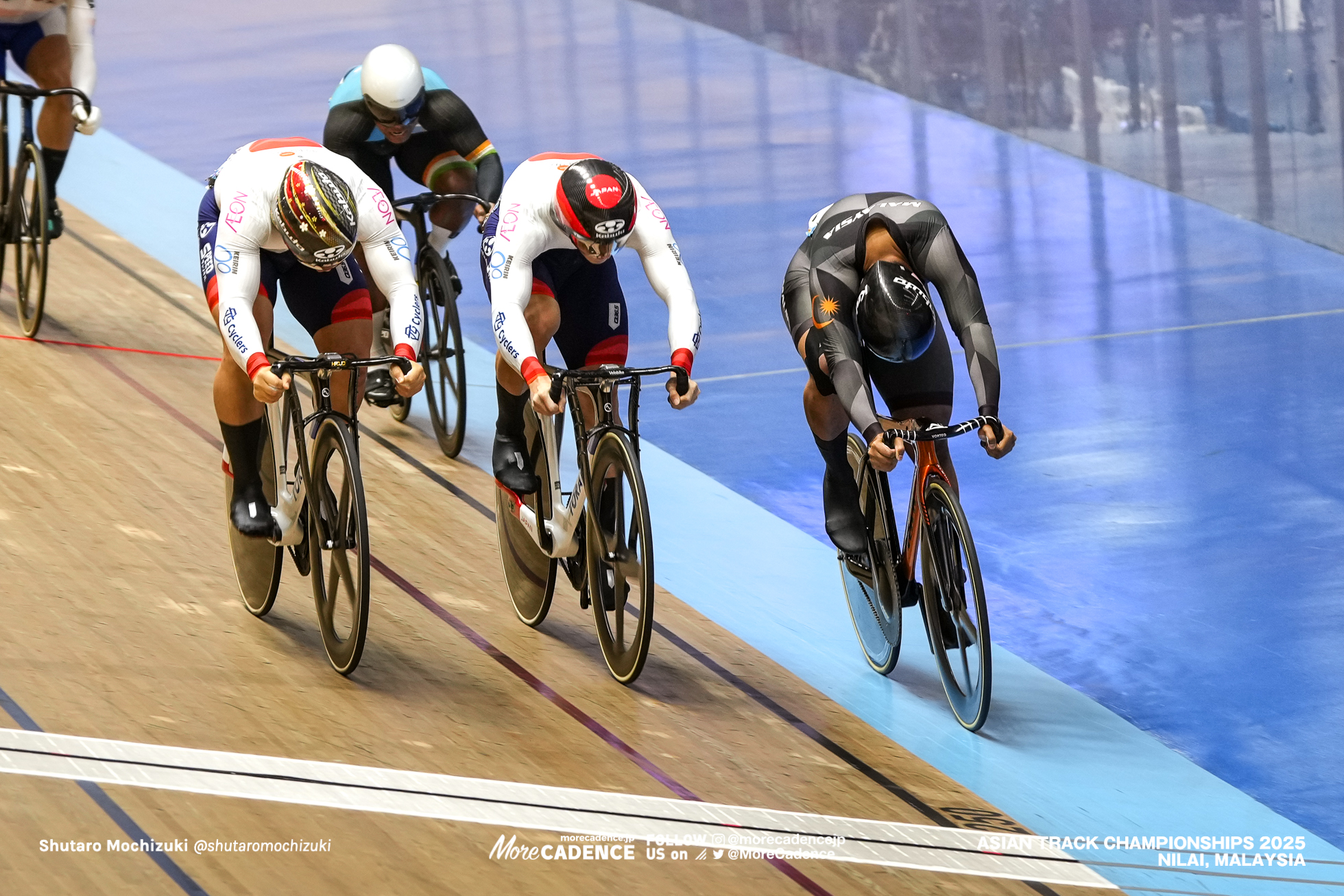 太田海也, OTA Kaiya, 中野慎詞,Nakano Shinji,ムハマド シャー・シャローム,Muhammad Shah Firdaus Sahrom,男子ケイリン , MEN'S Keirin,2025アジア選手権トラック, 2025 ASIAN TRACK CYCLING CHAMPIONSHIPS, Nilai, Malaysia