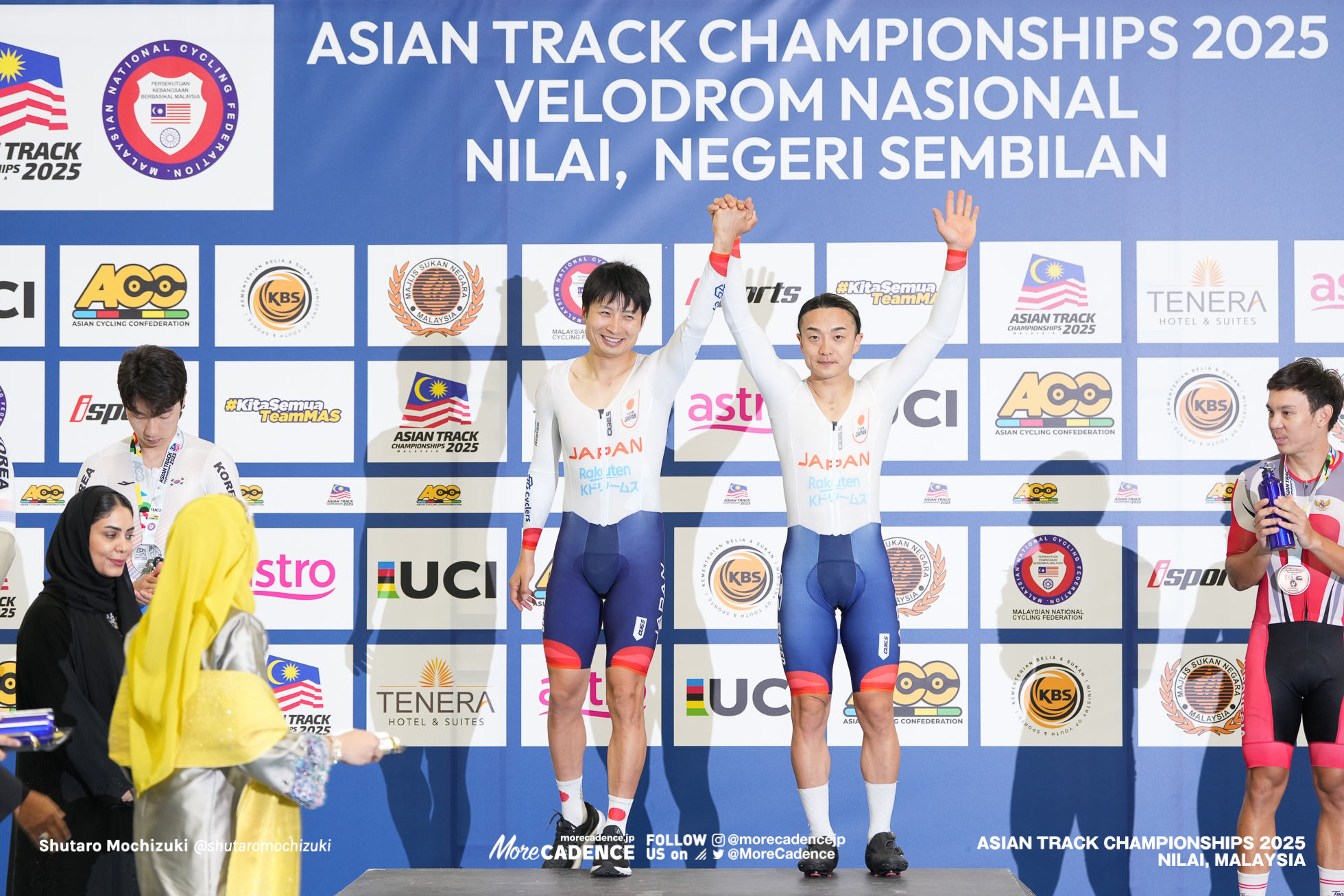 橋本英也, HASHIMOTO Eiya, 窪木一茂, KUBOKI Kazushige, 男子マディソン, MEN'S Madison, 2025アジア選手権トラック, 2025 ASIAN TRACK CYCLING CHAMPIONSHIPS, Nilai, Malaysia