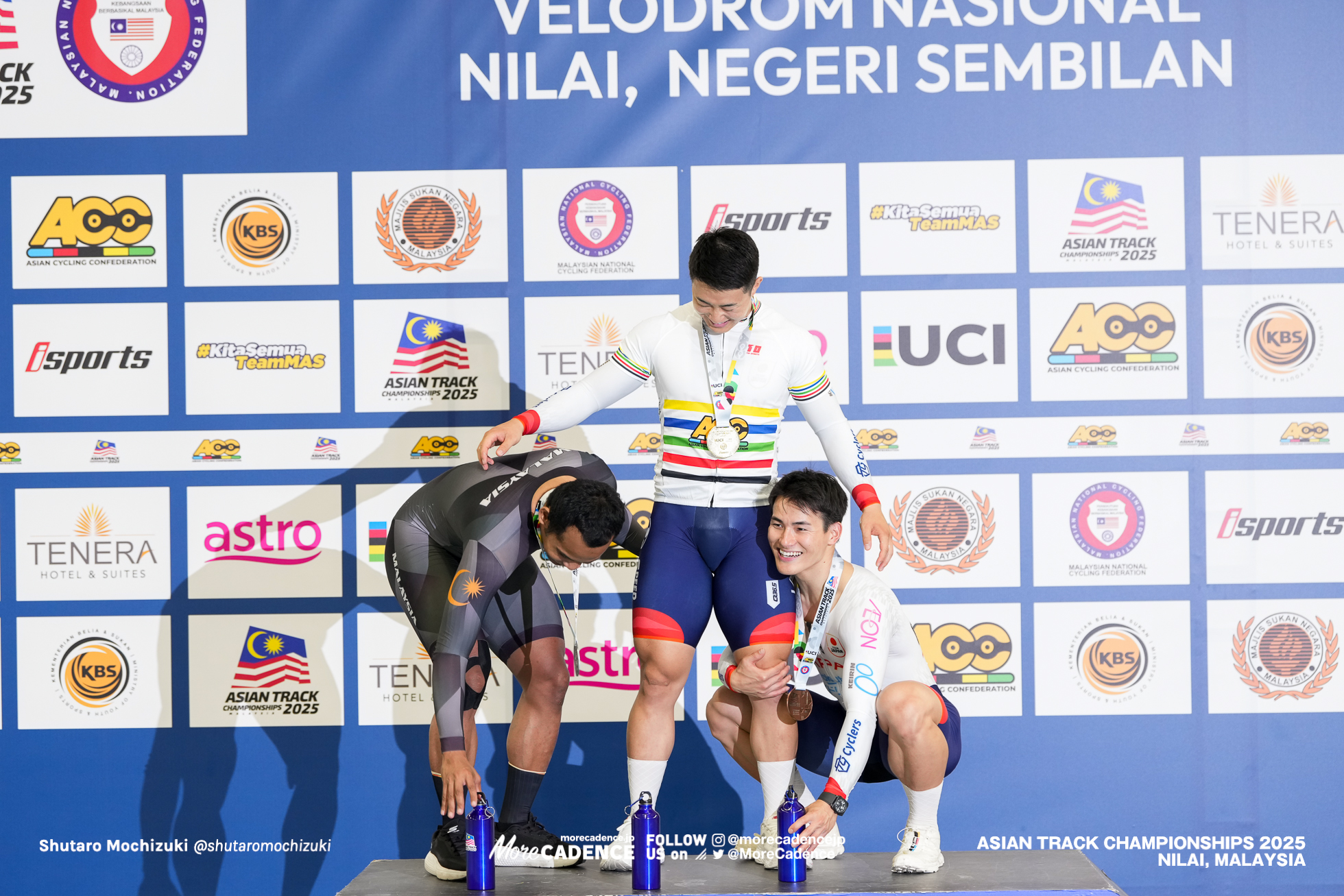 太田海也, OTA Kaiya, 中野慎詞,Nakano Shinji,ムハマド シャー・シャローム,Muhammad Shah Firdaus Sahrom,男子ケイリン , MEN'S Keirin,2025アジア選手権トラック, 2025 ASIAN TRACK CYCLING CHAMPIONSHIPS, Nilai, Malaysia