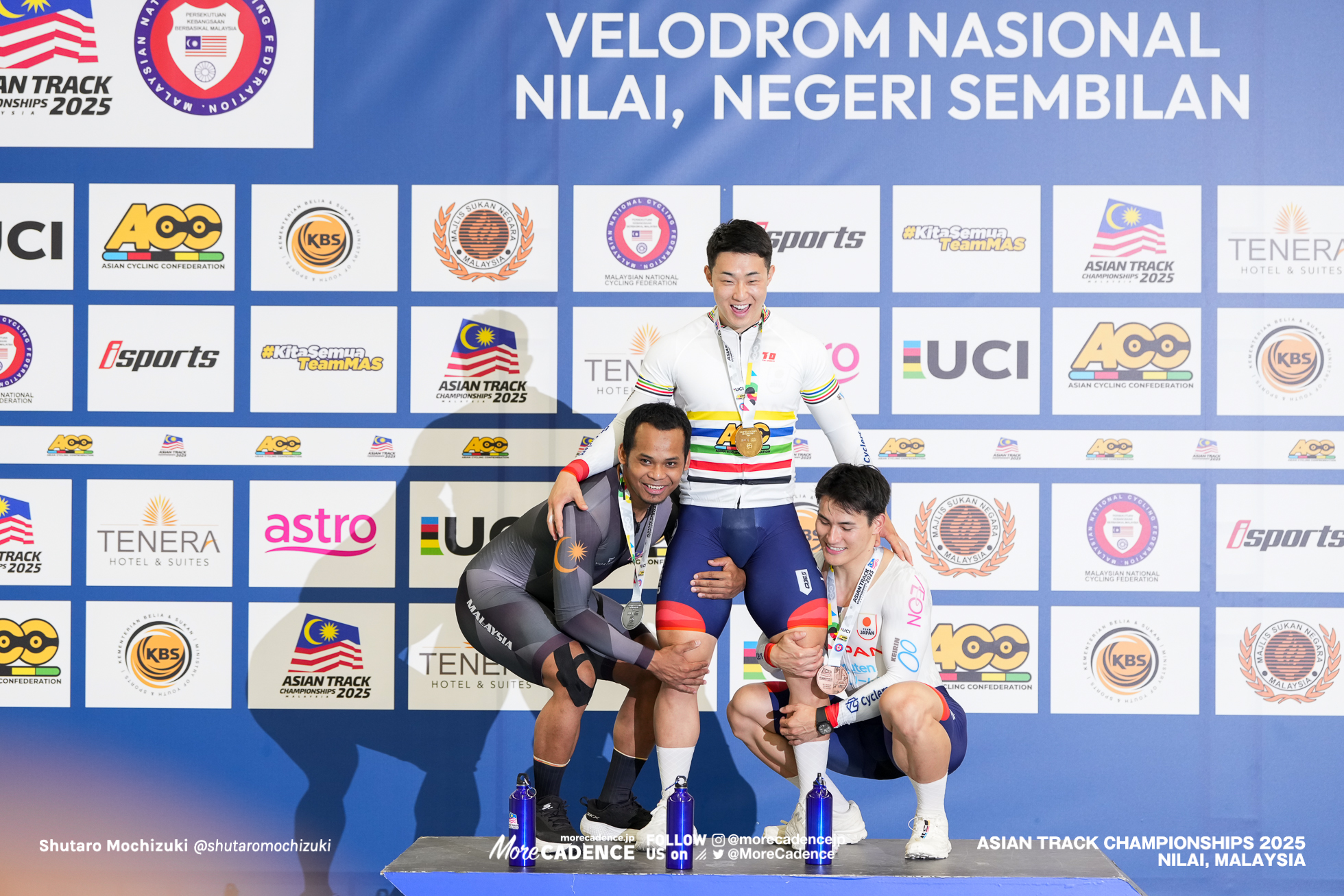 太田海也, OTA Kaiya, 中野慎詞,Nakano Shinji,ムハマド シャー・シャローム,Muhammad Shah Firdaus Sahrom,男子ケイリン , MEN'S Keirin,2025アジア選手権トラック, 2025 ASIAN TRACK CYCLING CHAMPIONSHIPS, Nilai, Malaysia