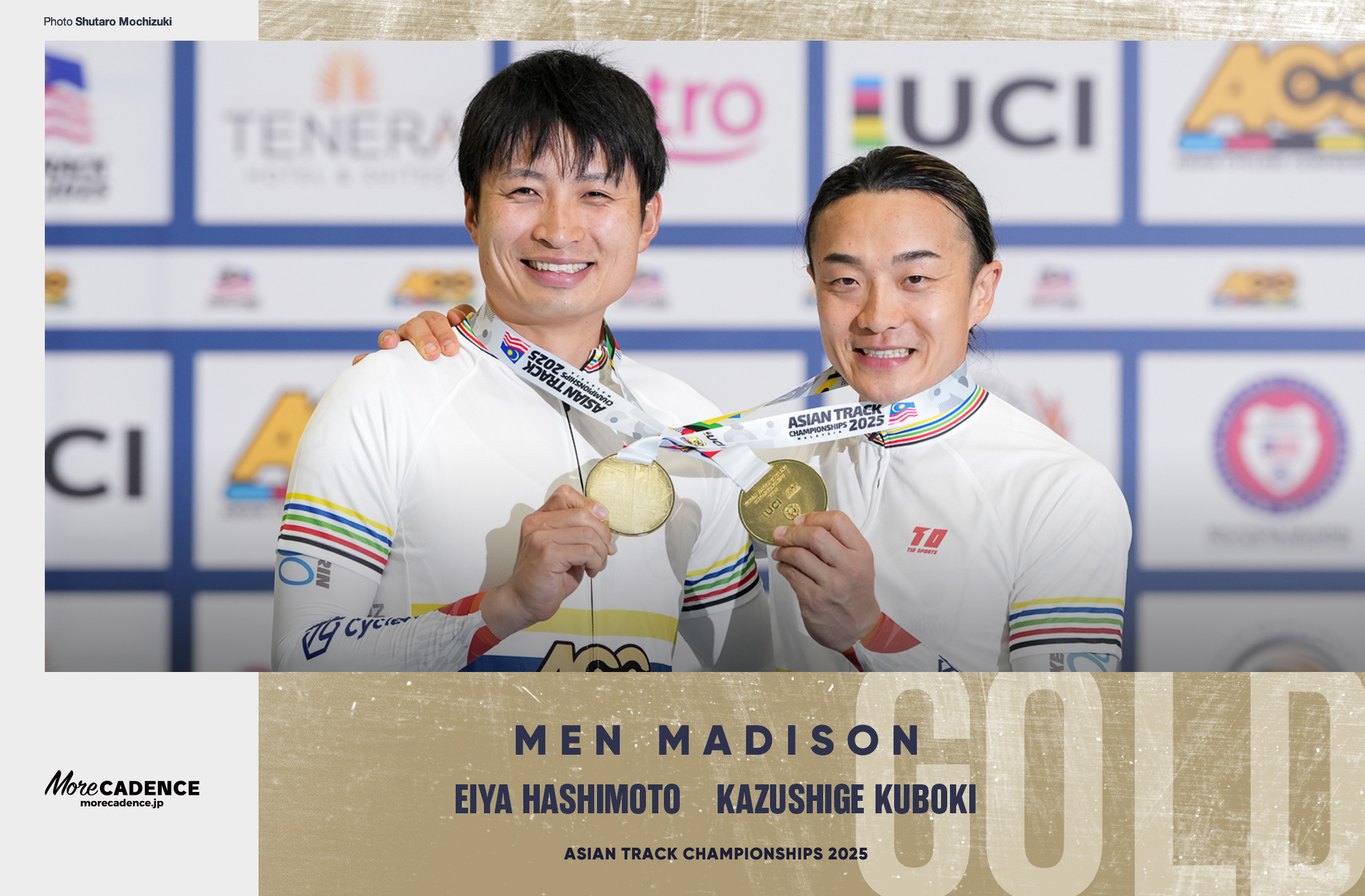 橋本英也, HASHIMOTO Eiya, 窪木一茂, KUBOKI Kazushige, 男子マディソン, MEN'S Madison, 2025アジア選手権トラック, 2025 ASIAN TRACK CYCLING CHAMPIONSHIPS, Nilai, Malaysia