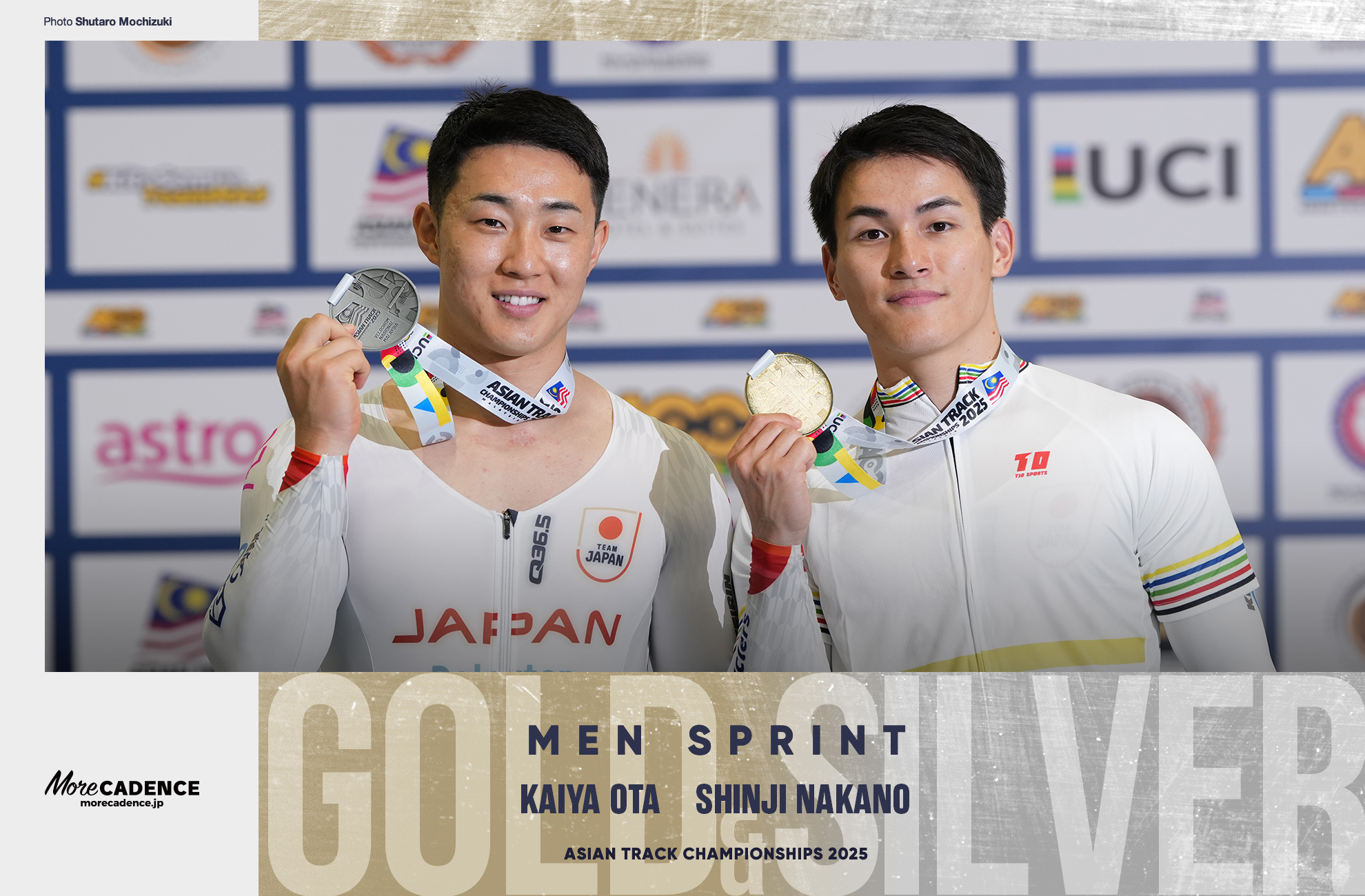 太田海也, OTA Kaiya, 中野慎詞,Nakano Shinji,男子スプリント, MEN'S Sprint Qualification 200mFTT, 2025アジア選手権トラック, 2025 ASIAN TRACK CYCLING CHAMPIONSHIPS, Nilai, Malaysia