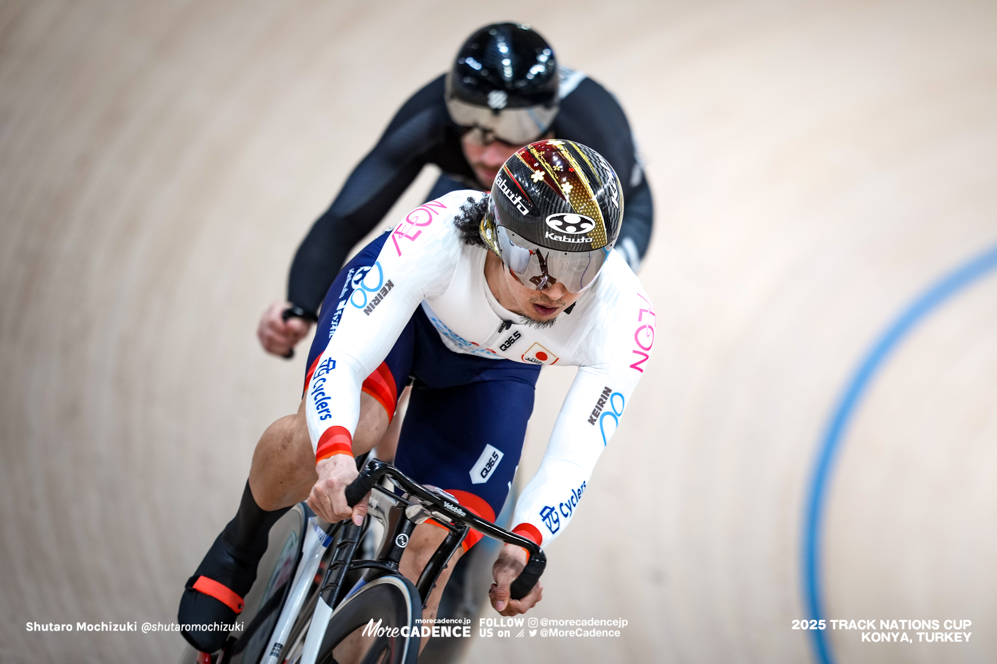 サム・デイキン,Sam Dakin,山﨑賢人, YAMASAKI Kento,男子スプリント, MEN'S Sprint Qualification 200mFTT,2025トラックネーションズカップ トルコ・コンヤ, 2024 UCI TRACK NATIONS CUP Konya, TUR,