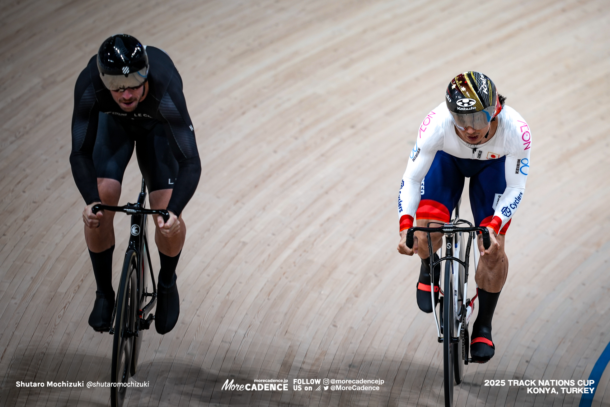 サム・デイキン,Sam Dakin,山﨑賢人, YAMASAKI Kento,男子スプリント, MEN'S Sprint Qualification 200mFTT,2025トラックネーションズカップ トルコ・コンヤ, 2024 UCI TRACK NATIONS CUP Konya, TUR,