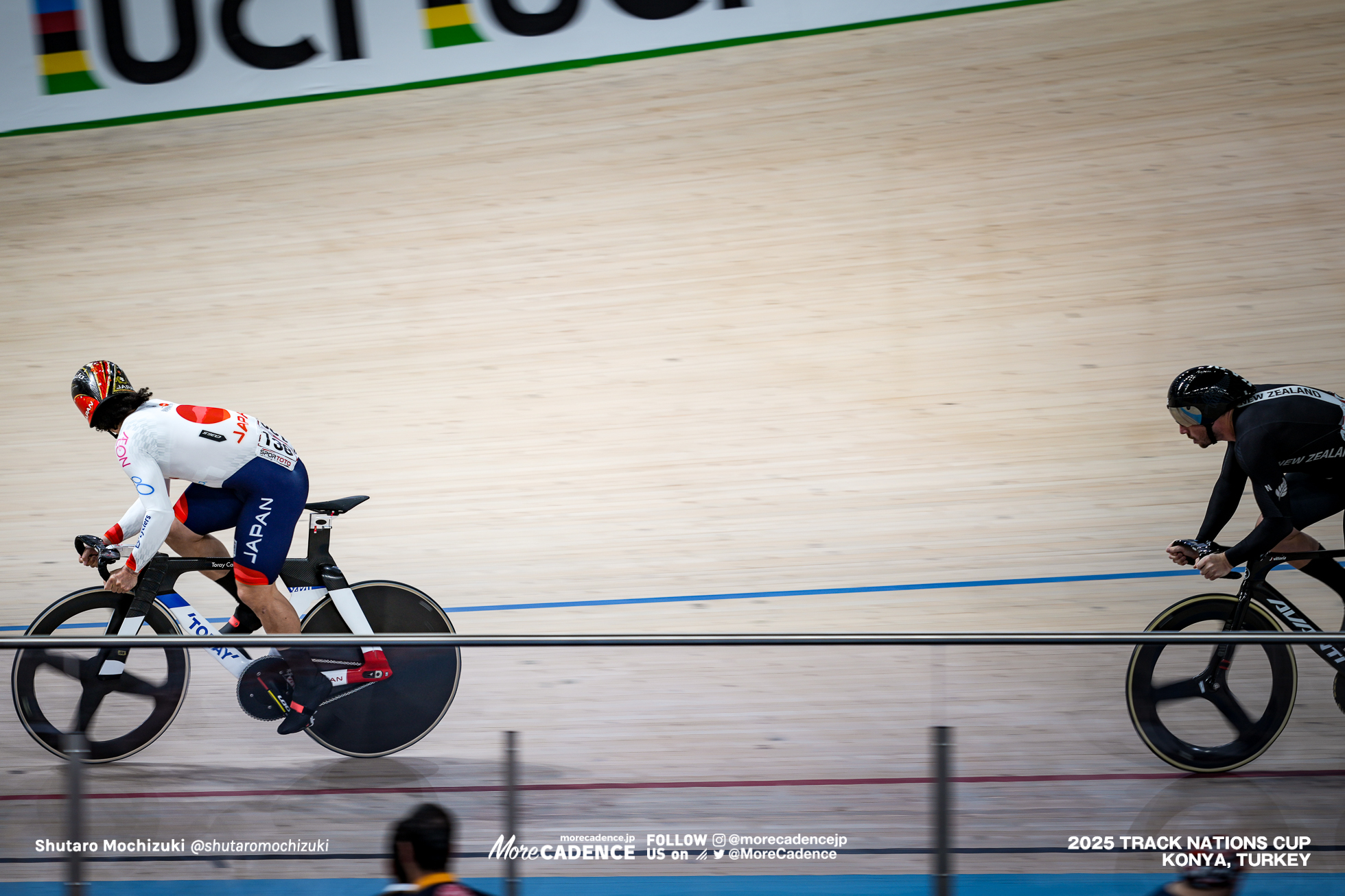 サム・デイキン,Sam Dakin,山﨑賢人, YAMASAKI Kento,男子スプリント, MEN'S Sprint Qualification 200mFTT,2025トラックネーションズカップ トルコ・コンヤ, 2024 UCI TRACK NATIONS CUP Konya, TUR,