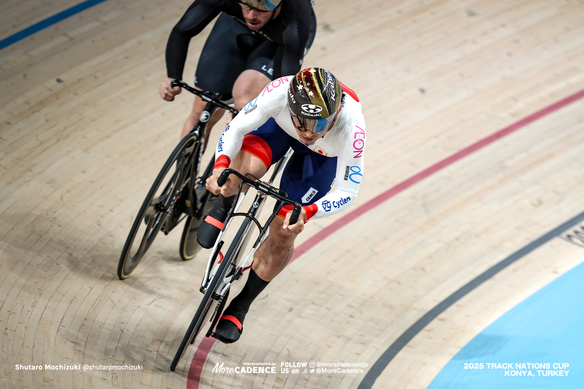 サム・デイキン,Sam Dakin,山﨑賢人, YAMASAKI Kento,男子スプリント, MEN'S Sprint Qualification 200mFTT,2025トラックネーションズカップ トルコ・コンヤ, 2024 UCI TRACK NATIONS CUP Konya, TUR,