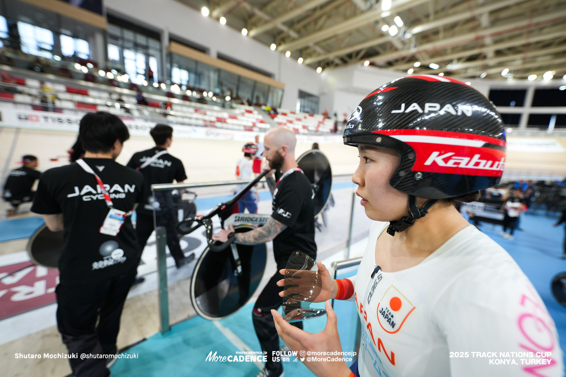 酒井亜樹, SAKAI Aki, 女子チームスプリント, WOMEN'S Team Sprint Qualification, 2025トラックネーションズカップ トルコ・コンヤ, 2024 UCI TRACK NATIONS CUP Konya, TUR,