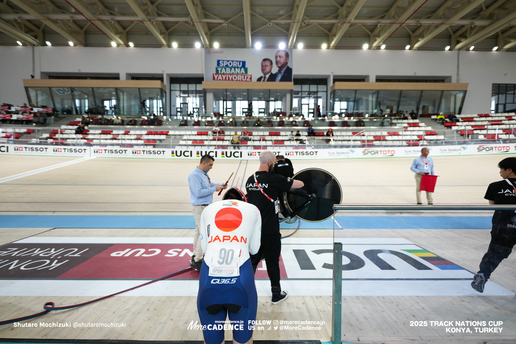 酒井亜樹, SAKAI Aki, 女子チームスプリント, WOMEN'S Team Sprint Qualification, 2025トラックネーションズカップ トルコ・コンヤ, 2024 UCI TRACK NATIONS CUP Konya, TUR,