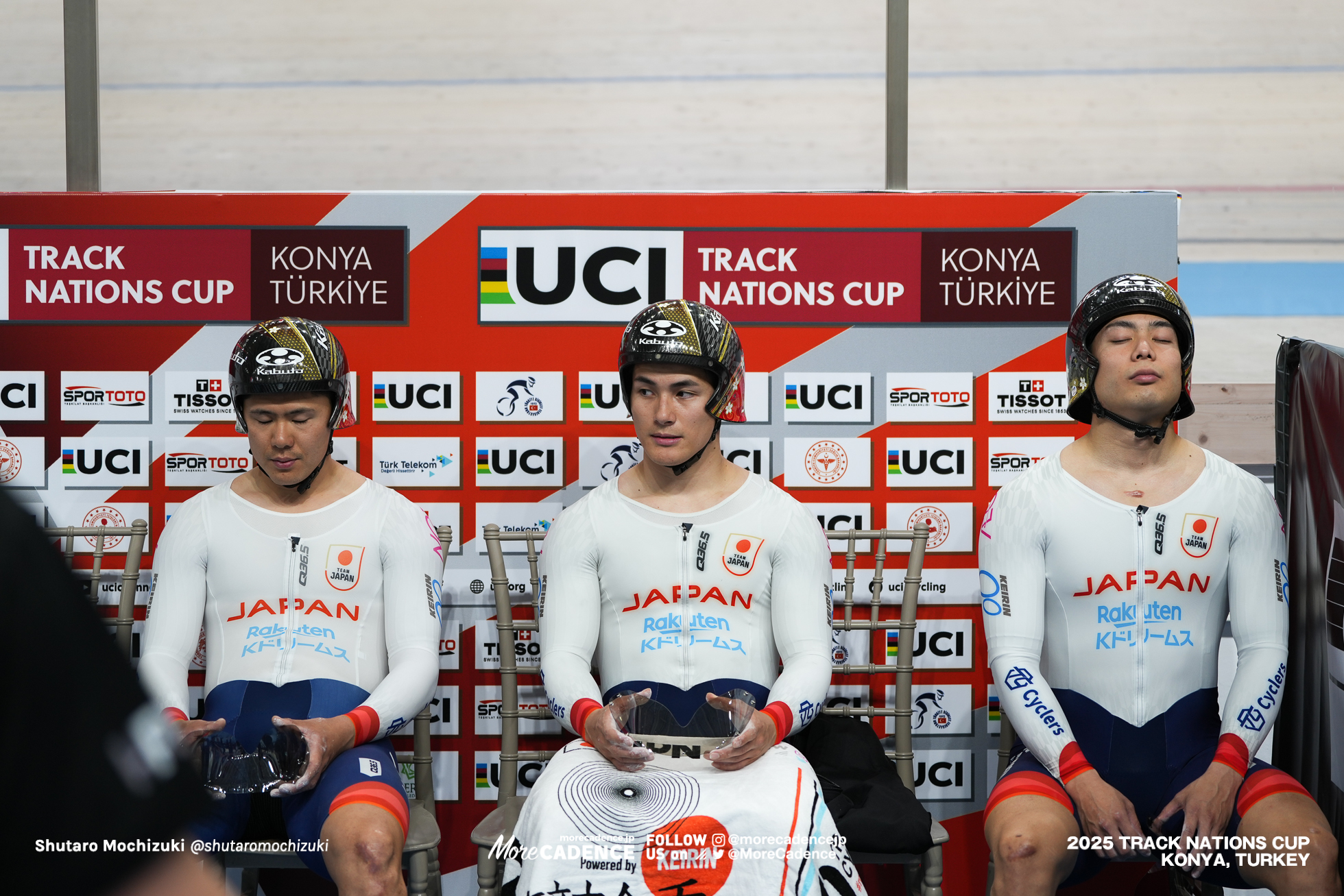 長迫吉拓, NAGASAKO Yoshitaku, 太田海也, OTA Kaiya, 小原佑太 ,Yuta Obara,JPN, 男子チームスプリント,MEN'S Team Sprint Qualification,2025トラックネーションズカップ トルコ・コンヤ, 2024 UCI TRACK NATIONS CUP Konya, TUR,